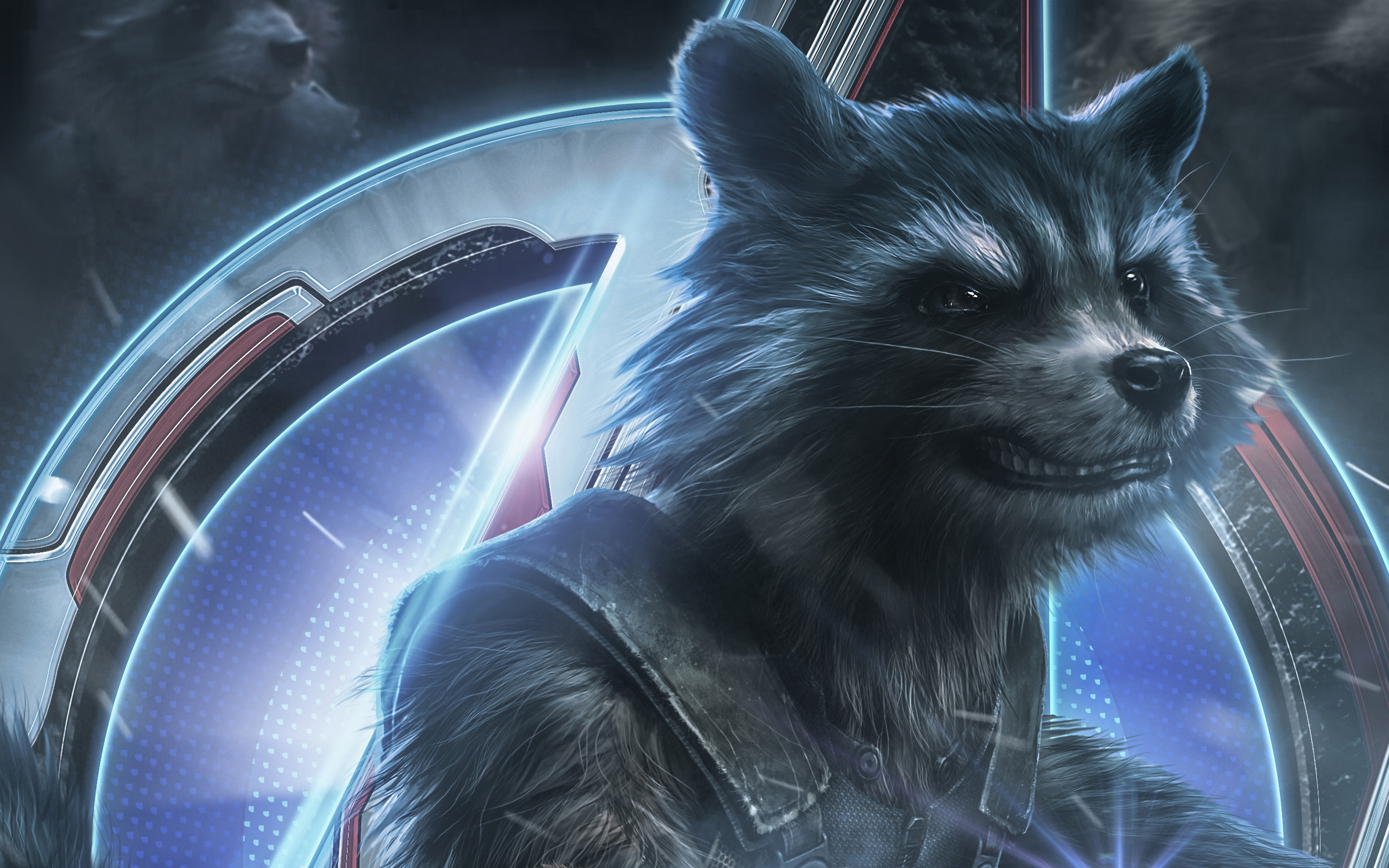 Rocket Raccoon In Avengers Endgame Wallpapers