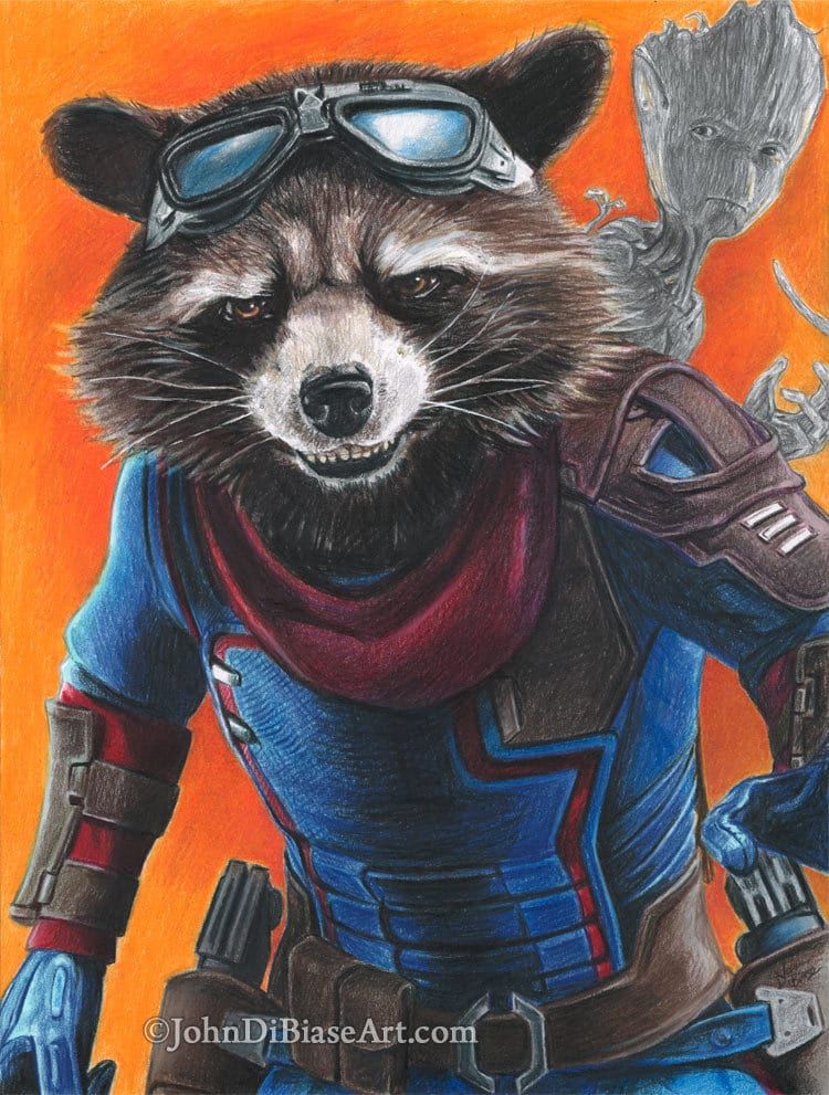 Rocket Raccoon In Avengers Endgame Wallpapers