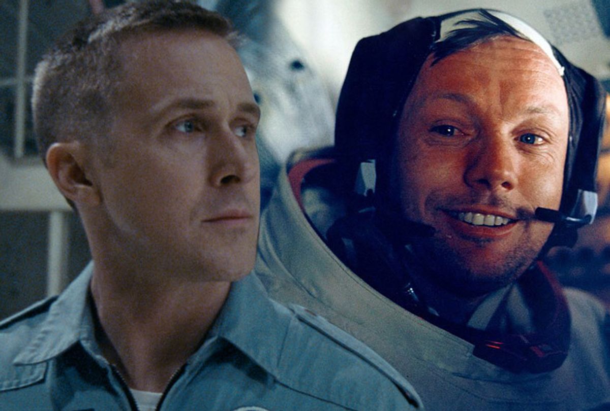 Ryan Gosling As Neil Armstrong In First Man Movie 2018 Wallpapers