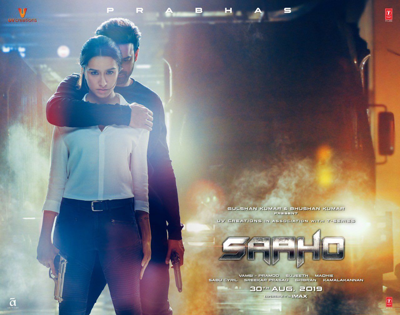 Saaho 2018 Movie Poster Wallpapers