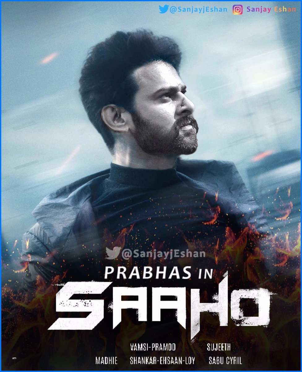 Saaho 2018 Movie Poster Wallpapers