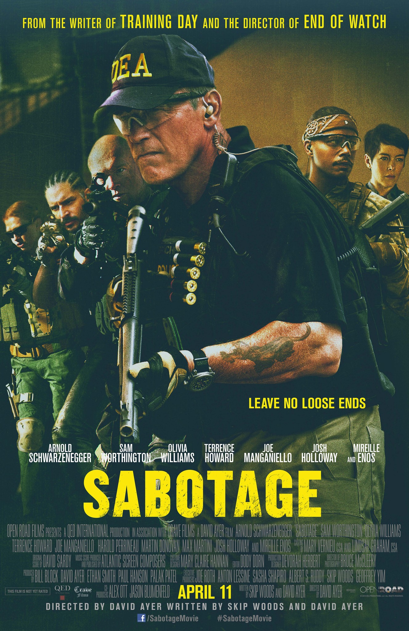 Sabotage (2014) Wallpapers
