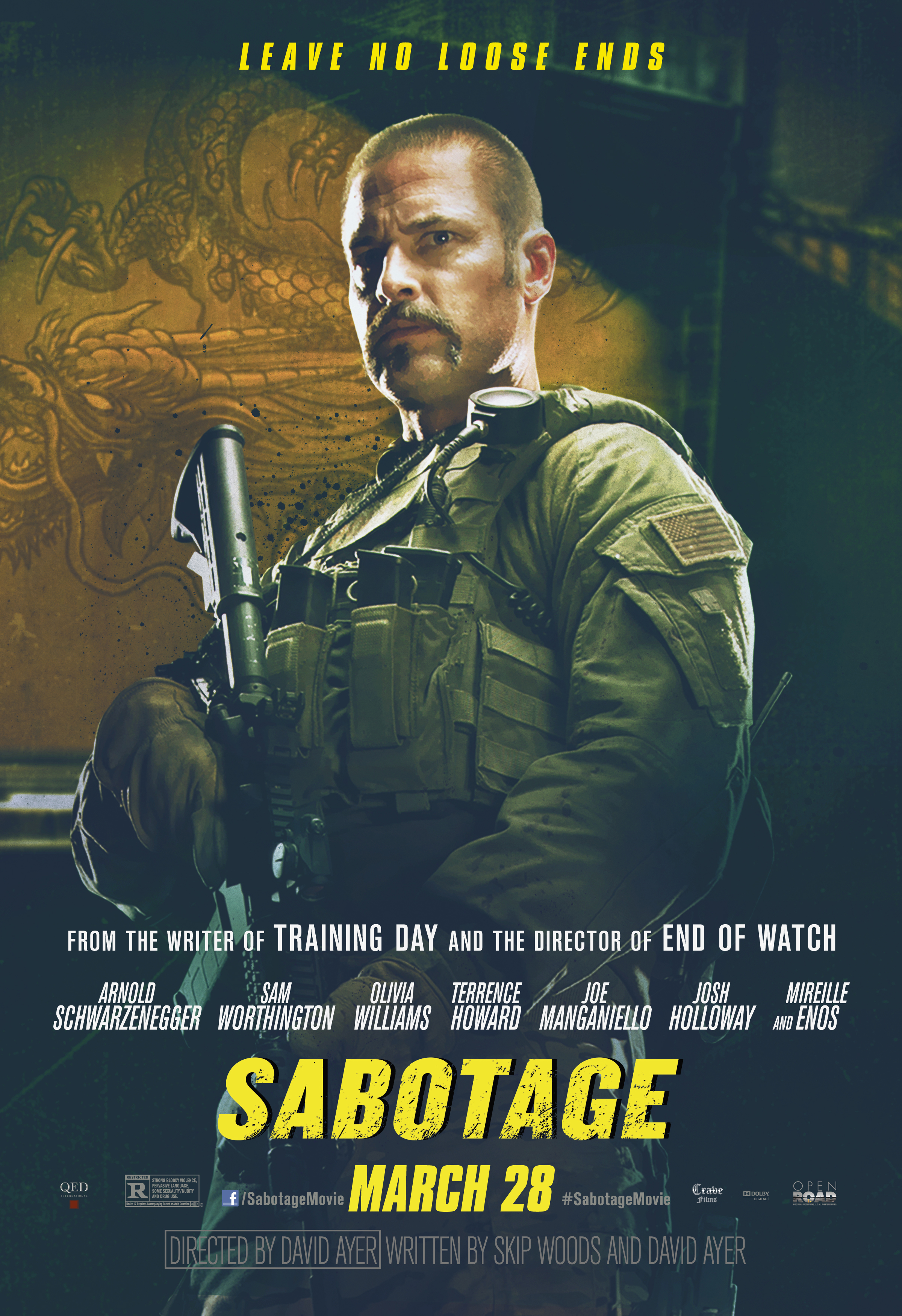 Sabotage (2014) Wallpapers