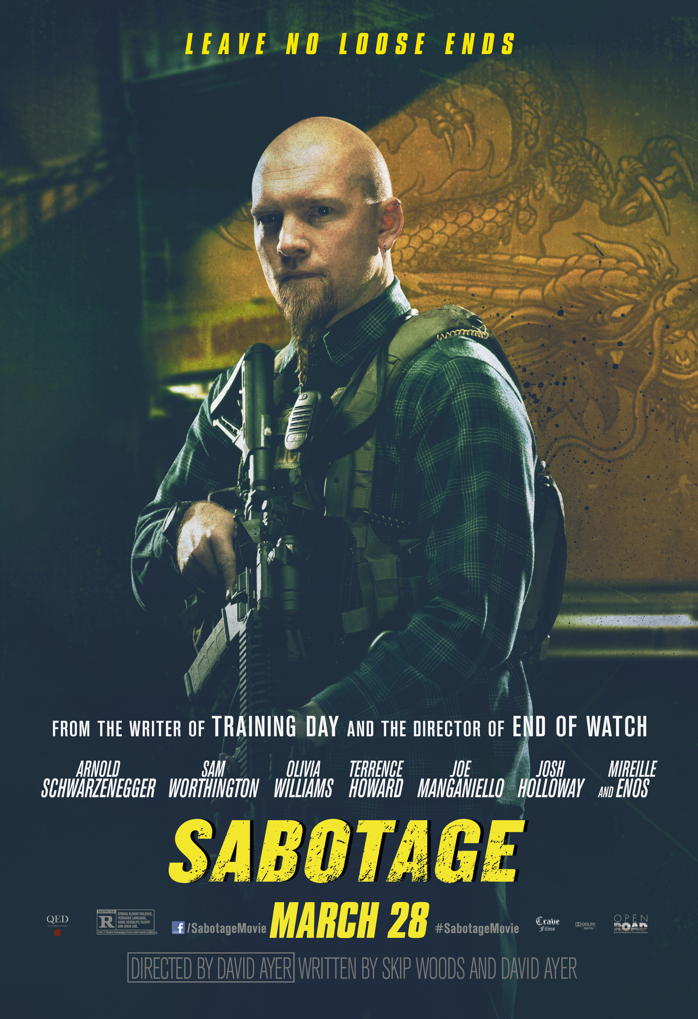 Sabotage (2014) Wallpapers