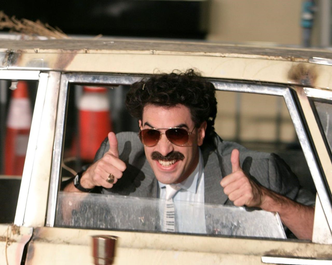 Sacha Baron Cohen As Borat Sagdiyev Wallpapers