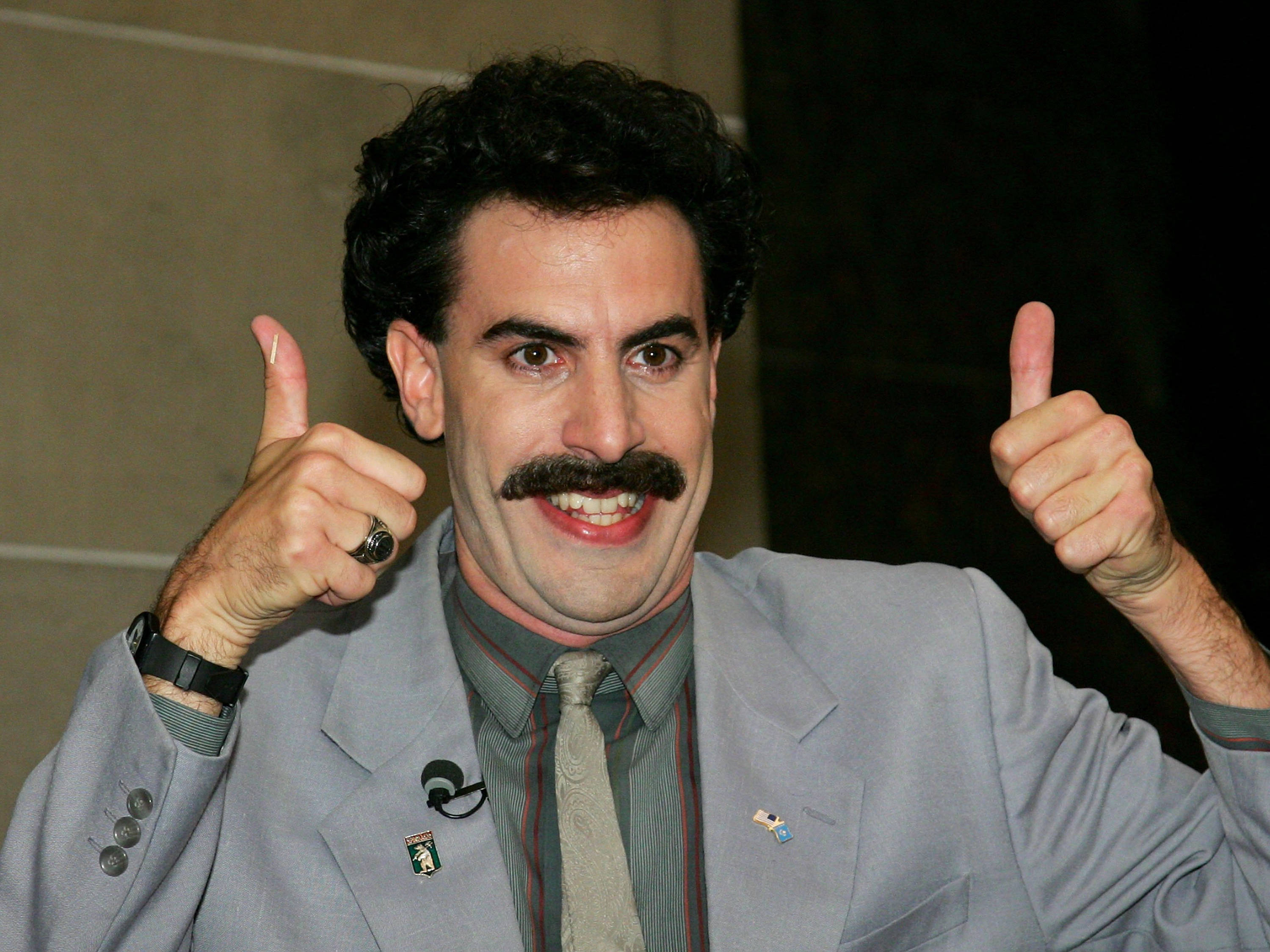 Sacha Baron Cohen As Borat Sagdiyev Wallpapers