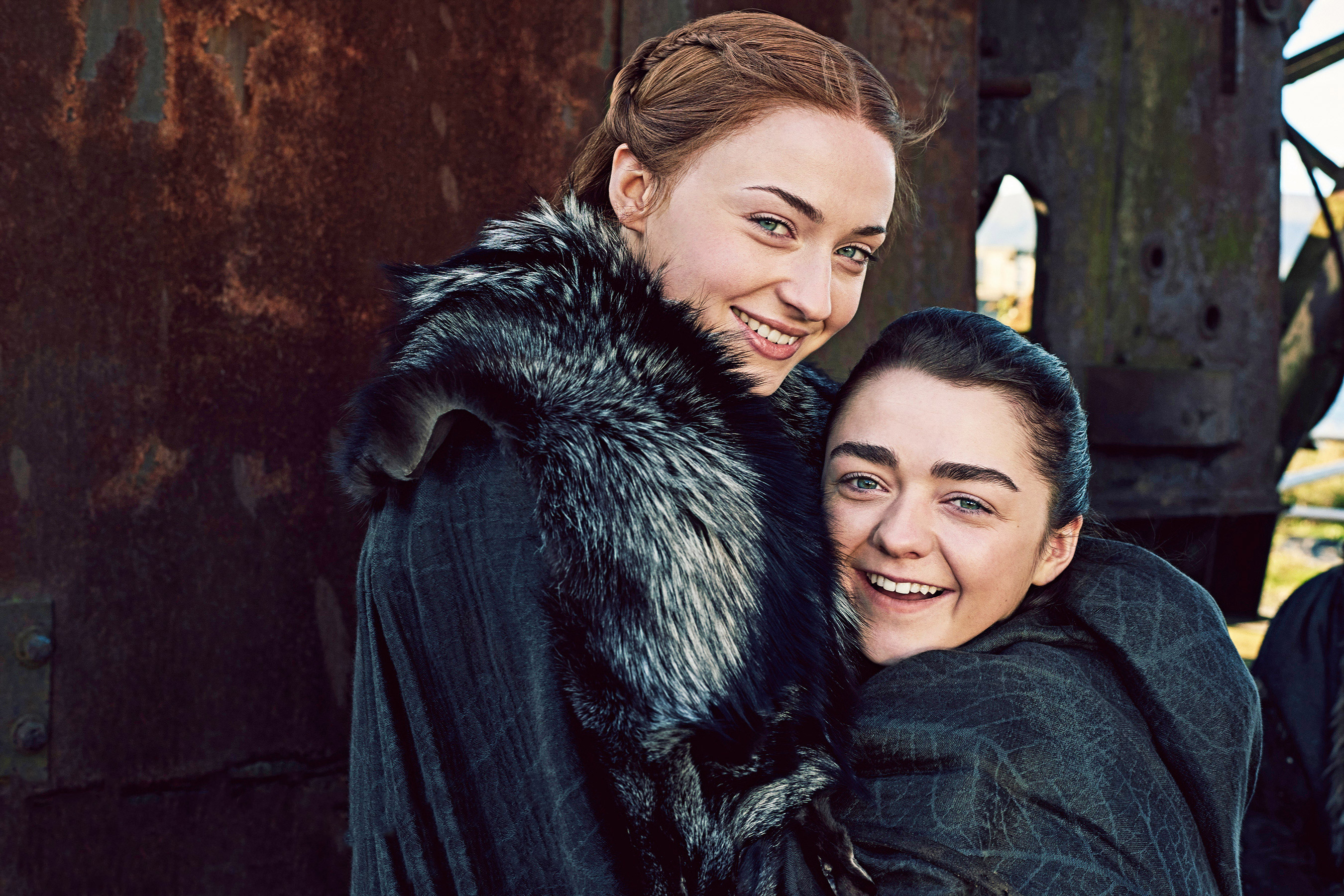 Sansa And Arya Stark Game Of Thrones Season 7 Wallpapers