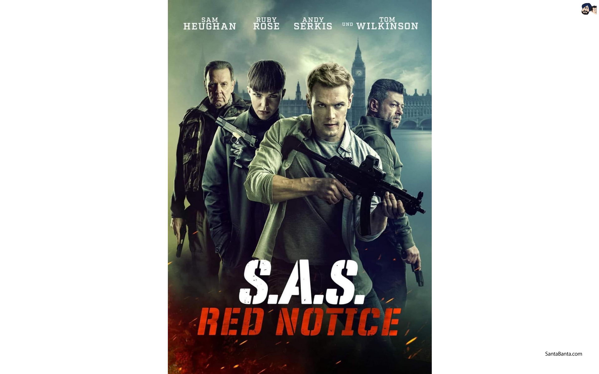 Sas Red Notice 4K New Wallpapers