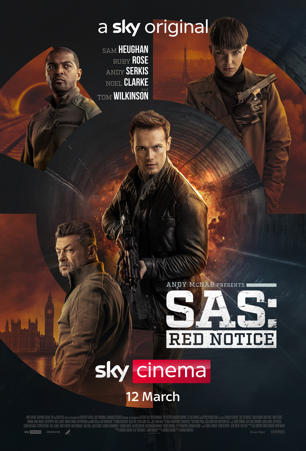 Sas: Red Notice Movie Poster Wallpapers