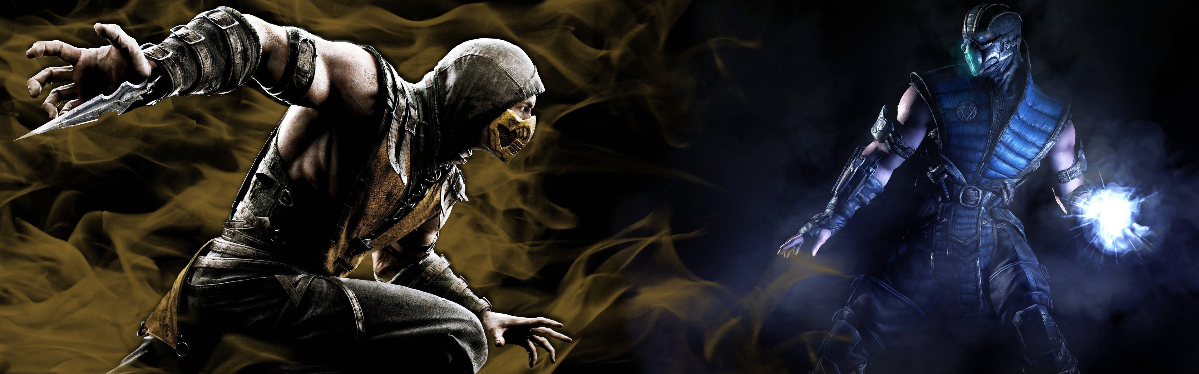 Scorpion X Sub-Zero Mortal Kombat 4K Wallpapers