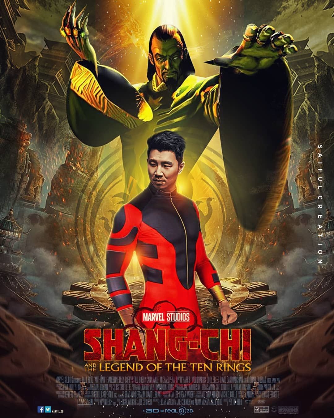 Shang-Chi Movie Digital Art Wallpapers