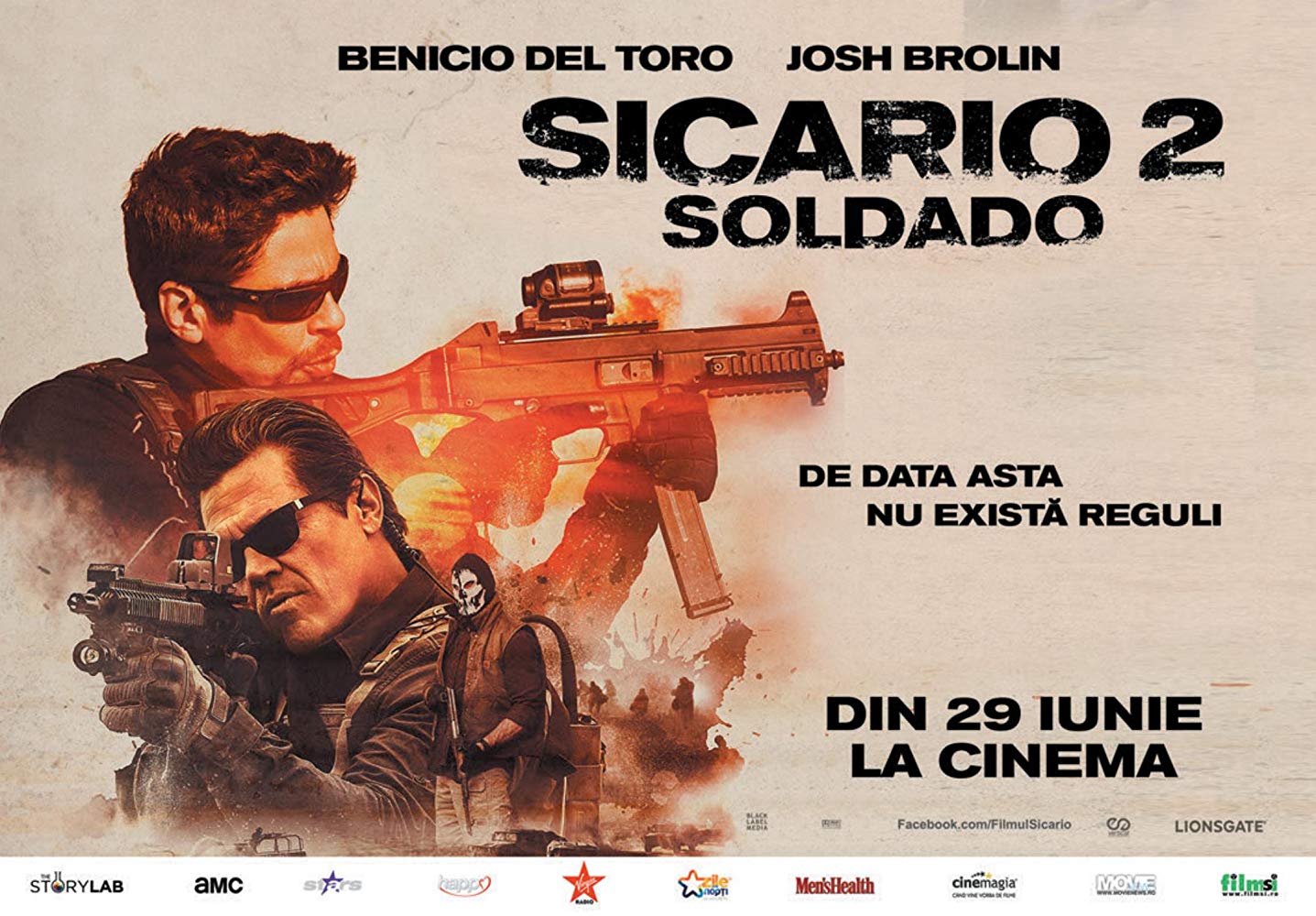 Sicario Day Of The Soldado Official Poster Wallpapers