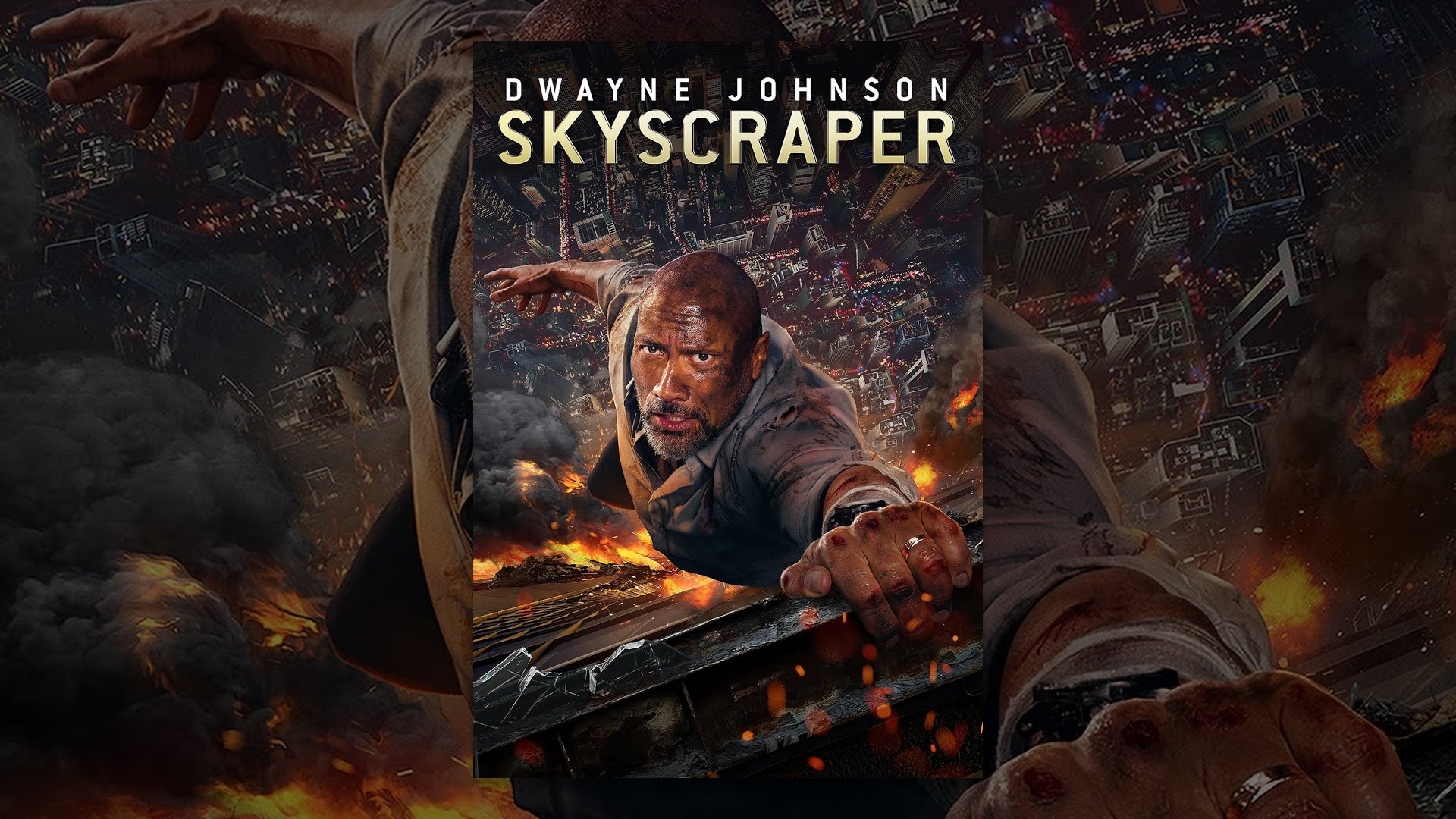 Skyscraper Dwayne Johnson 2018 Movie Wallpapers