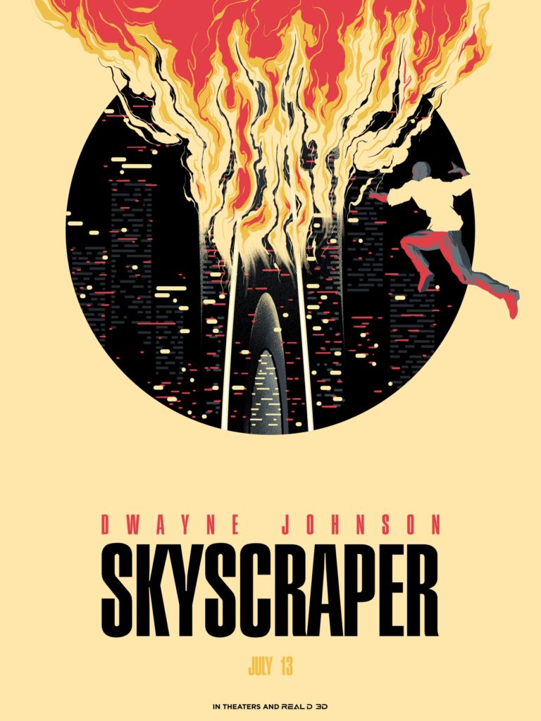 Skyscraper Dwayne Johnson 2018 Movie Wallpapers