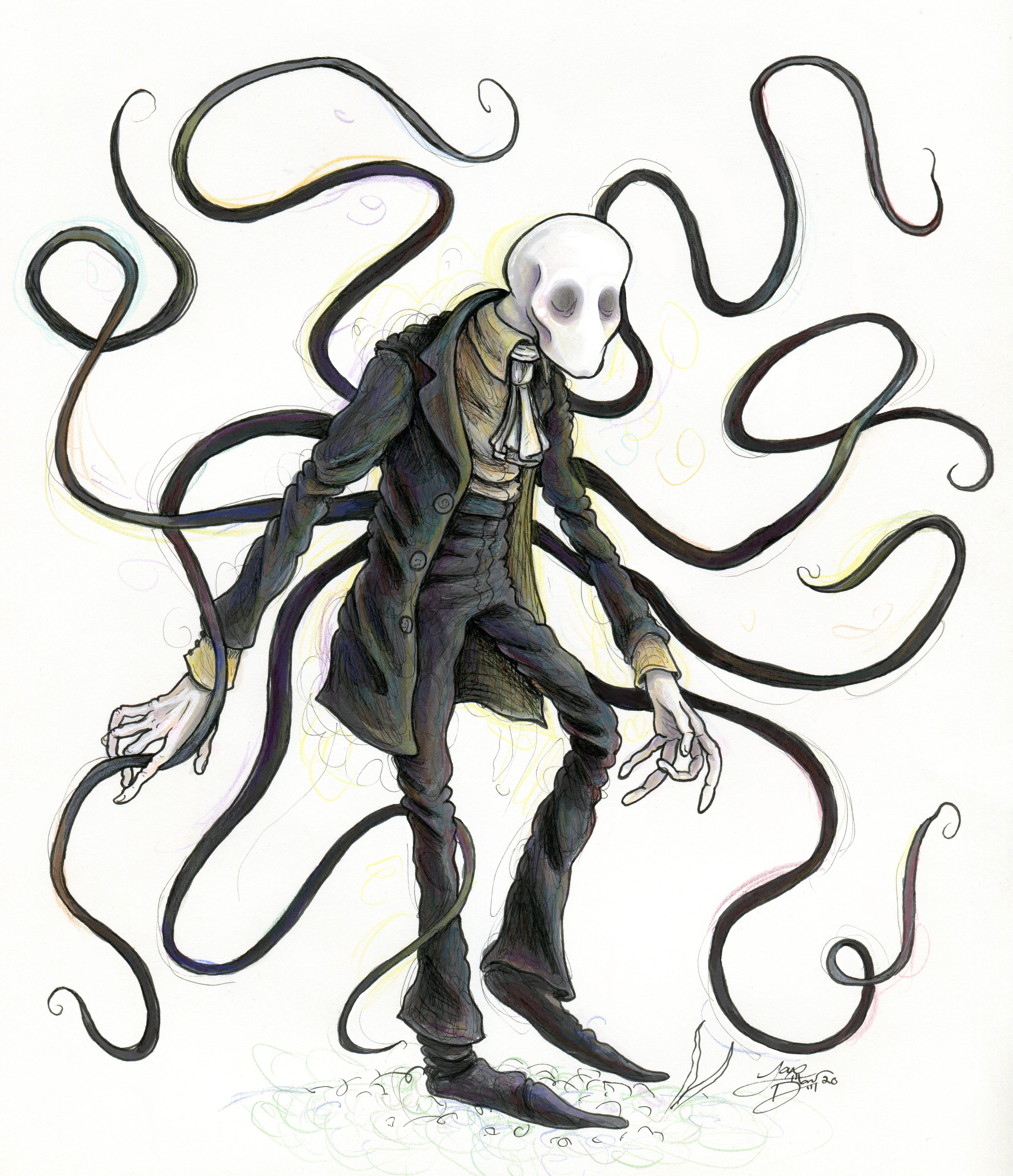 Slender Man Artwork Wallpapers