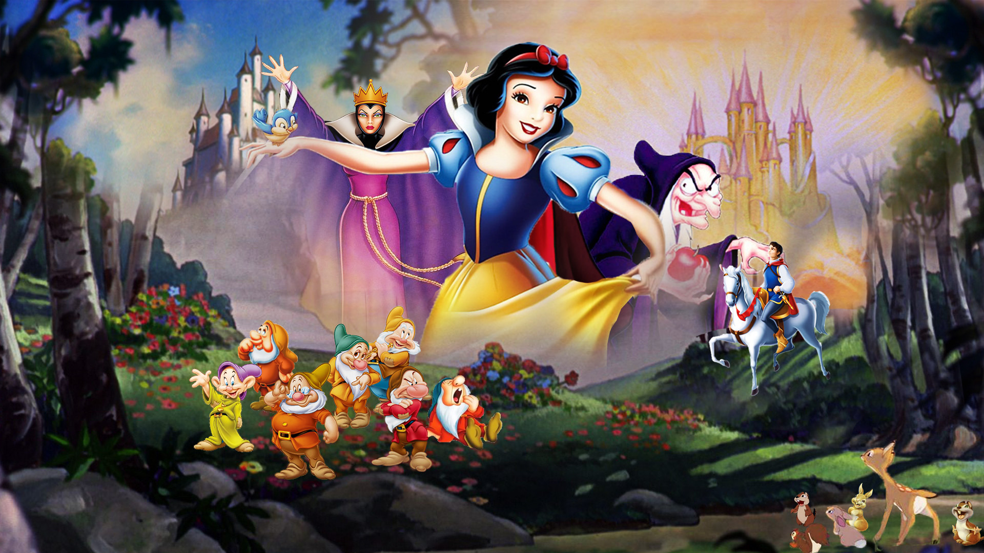 Snow White And The Seven Dwarfs Wallpapers