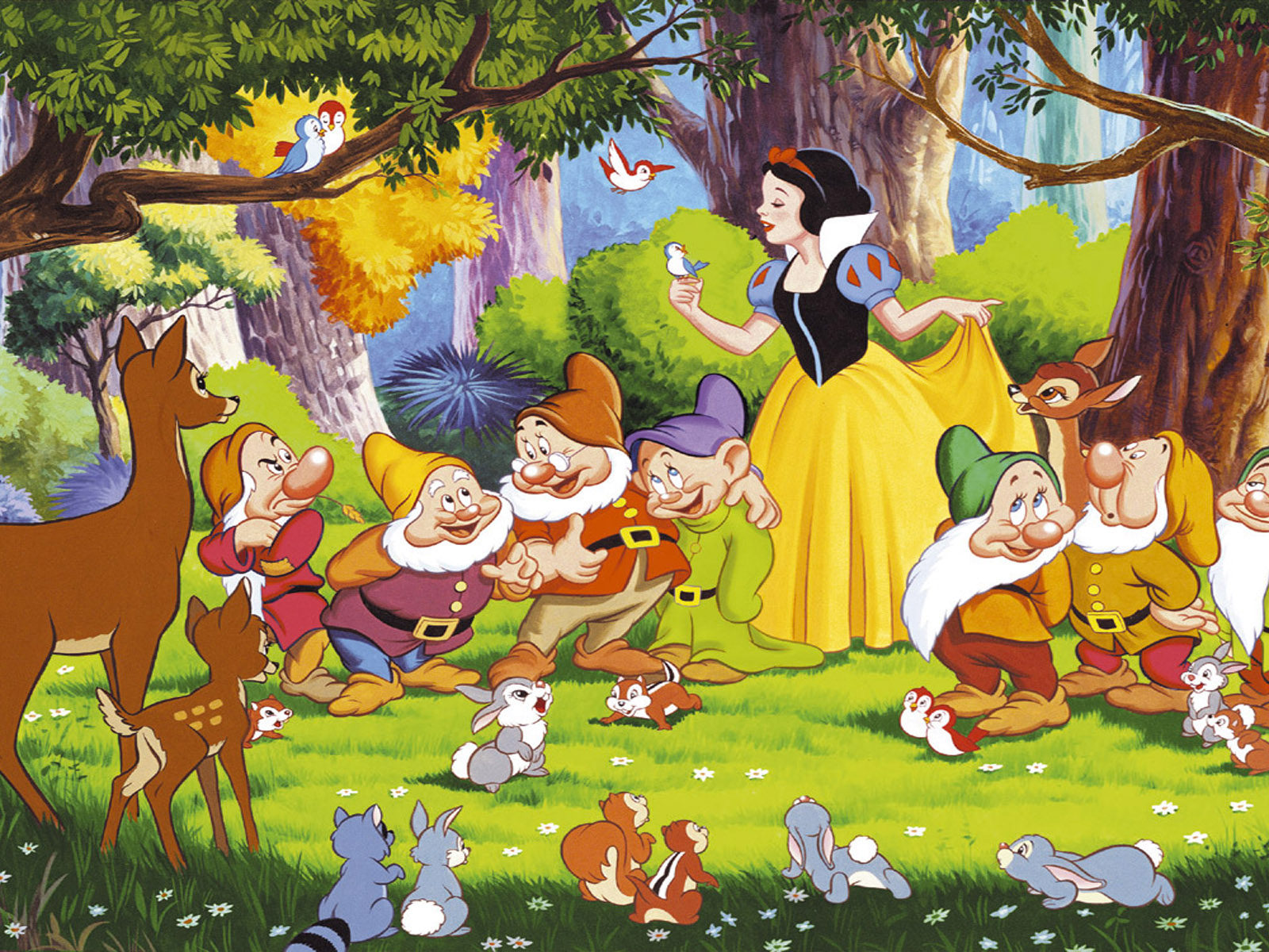 Snow White And The Seven Dwarfs Wallpapers