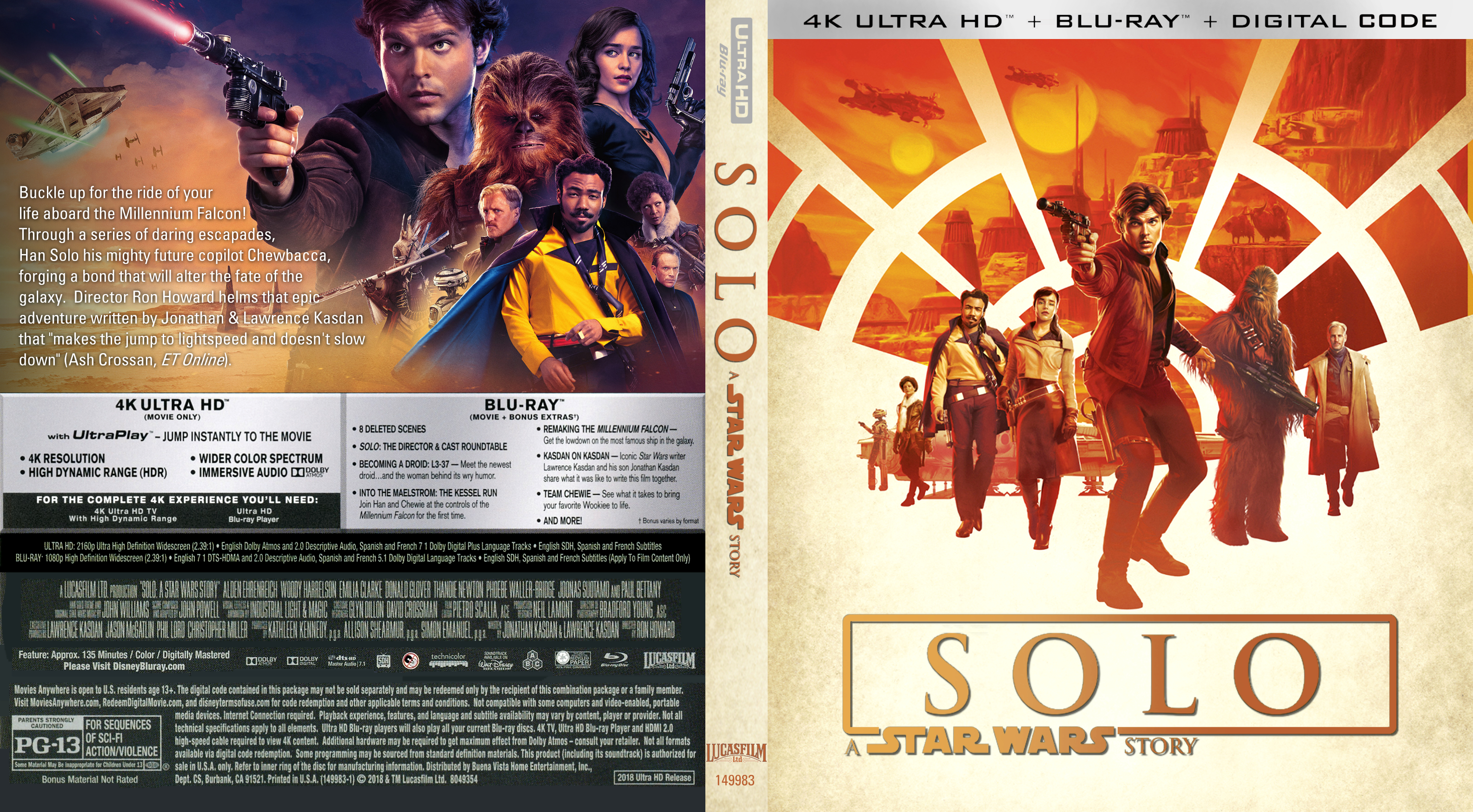 Solo A Star Wars Story 2018 Cover Wallpapers