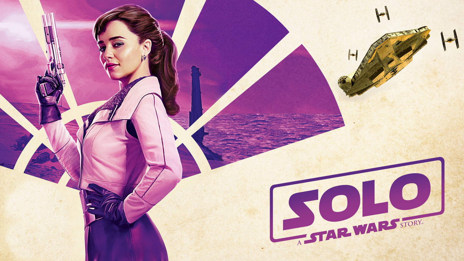 Solo a star wars story. Эмилия Кларк Хан Соло. Хан Соло Звёздные войны истории Эмилия Кларк. Соло Звёздные войны истории Кира. Кира Звездные войны Хан Соло.