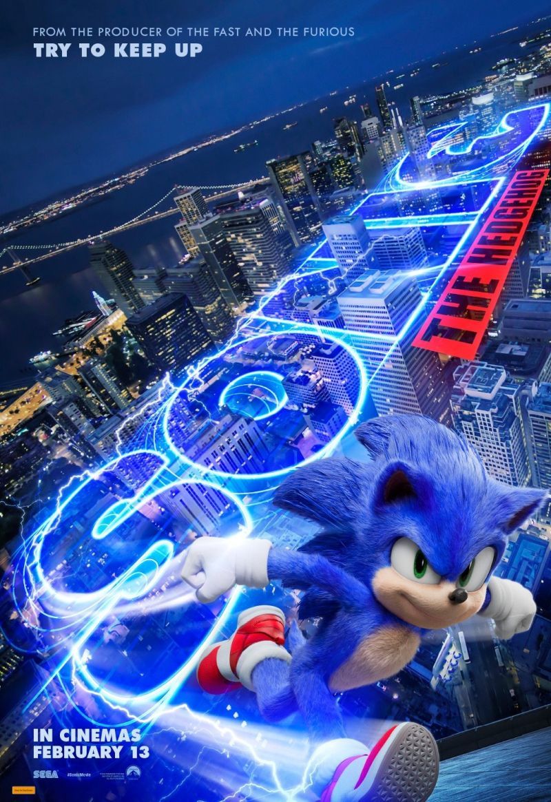 Sonic The Hedgehog 2019 Movie Wallpapers