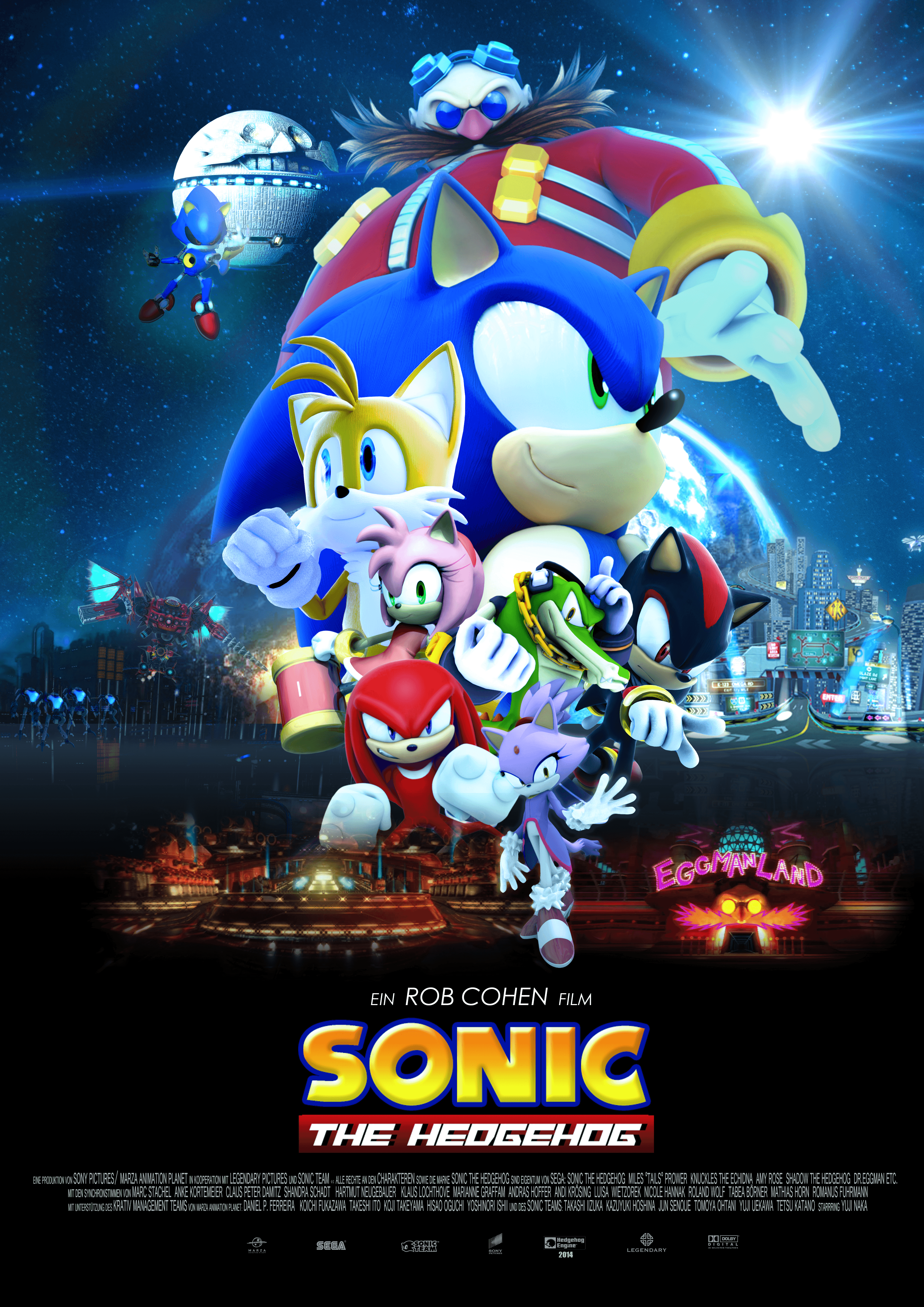 Sonic The Hedgehog 2019 Movie Wallpapers