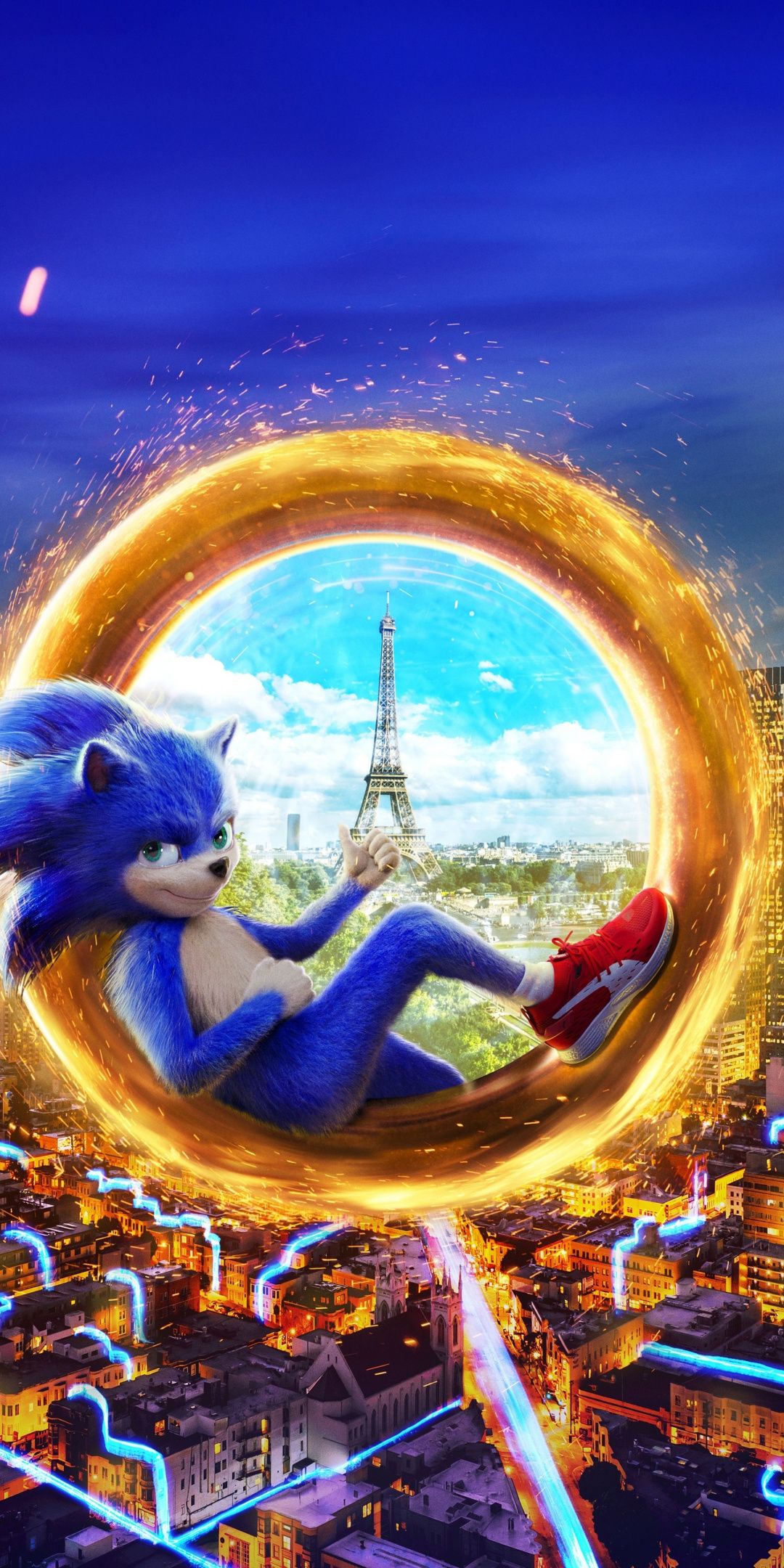Sonic The Hedgehog 2019 Movie Poster Wallpapers