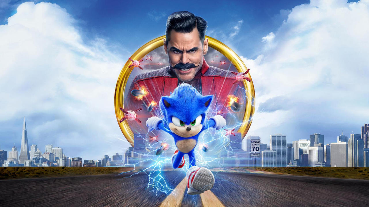 Sonic The Hedgehog 2019 Movie Poster Wallpapers