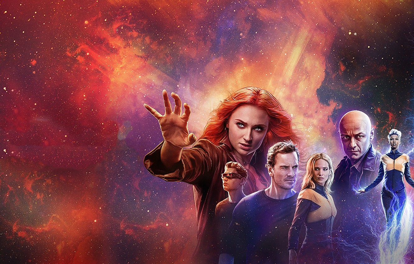 Sophie Turner X-Men Dark Phoenix Poster Wallpapers