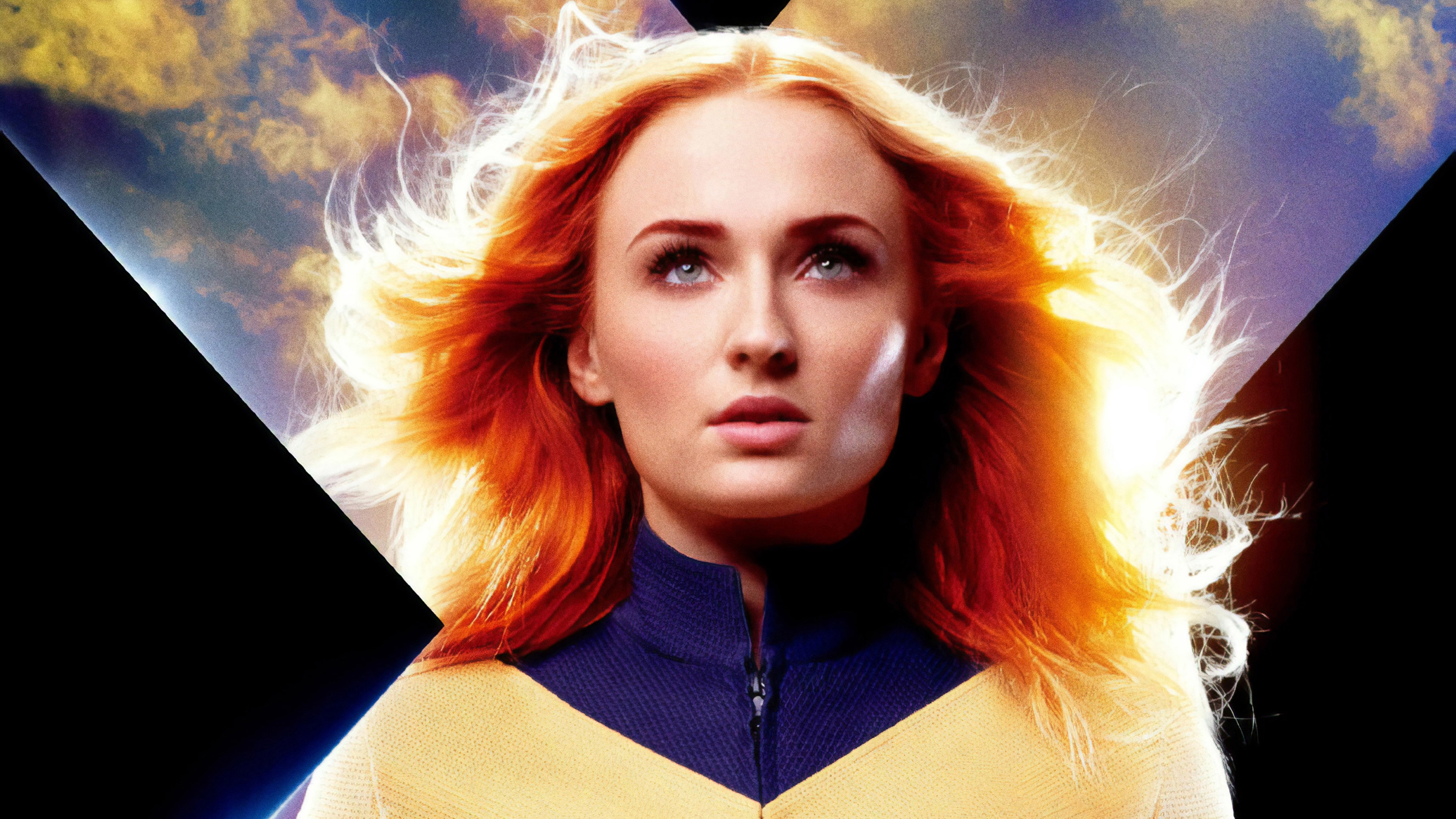 Sophie Turner X-Men Dark Phoenix Poster Wallpapers