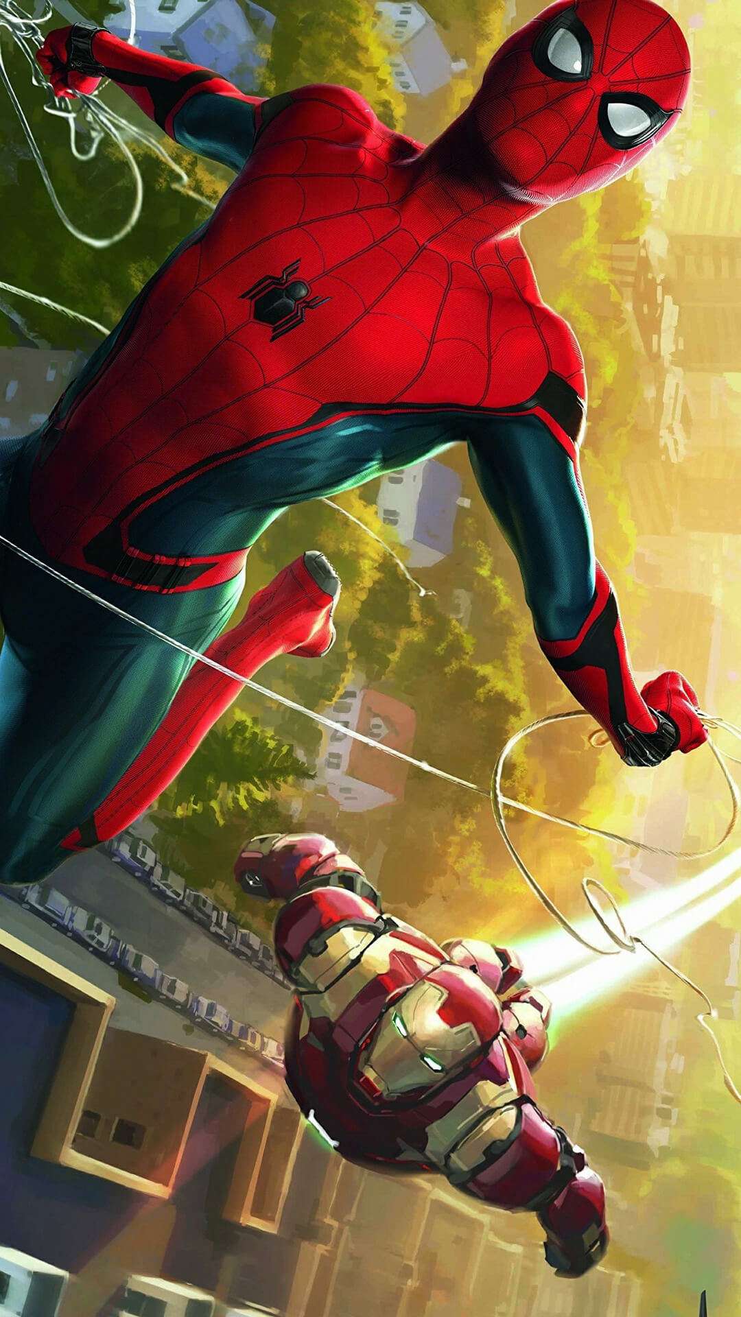 Spider Man And Iron Man Wallpapers