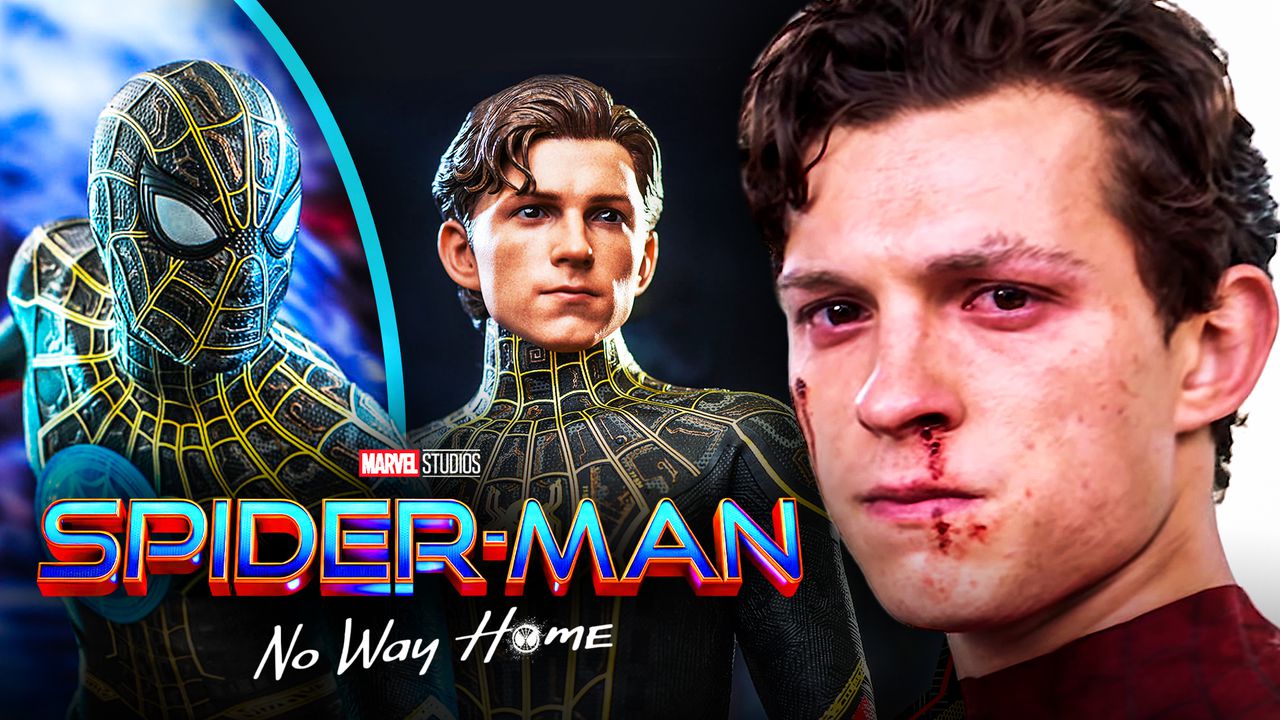 Spider Man Black Suit Far From Home Wallpapers