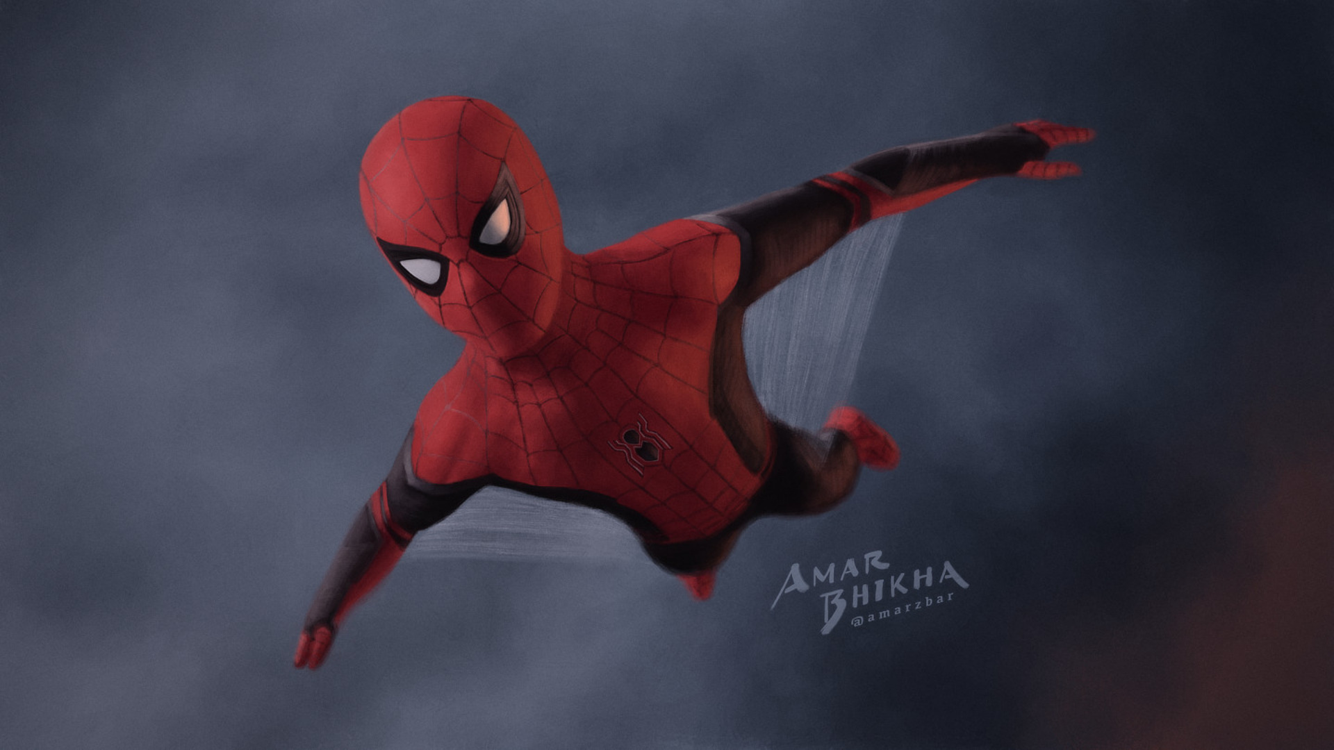 Spider Man Far From Home 4K Art Wallpapers