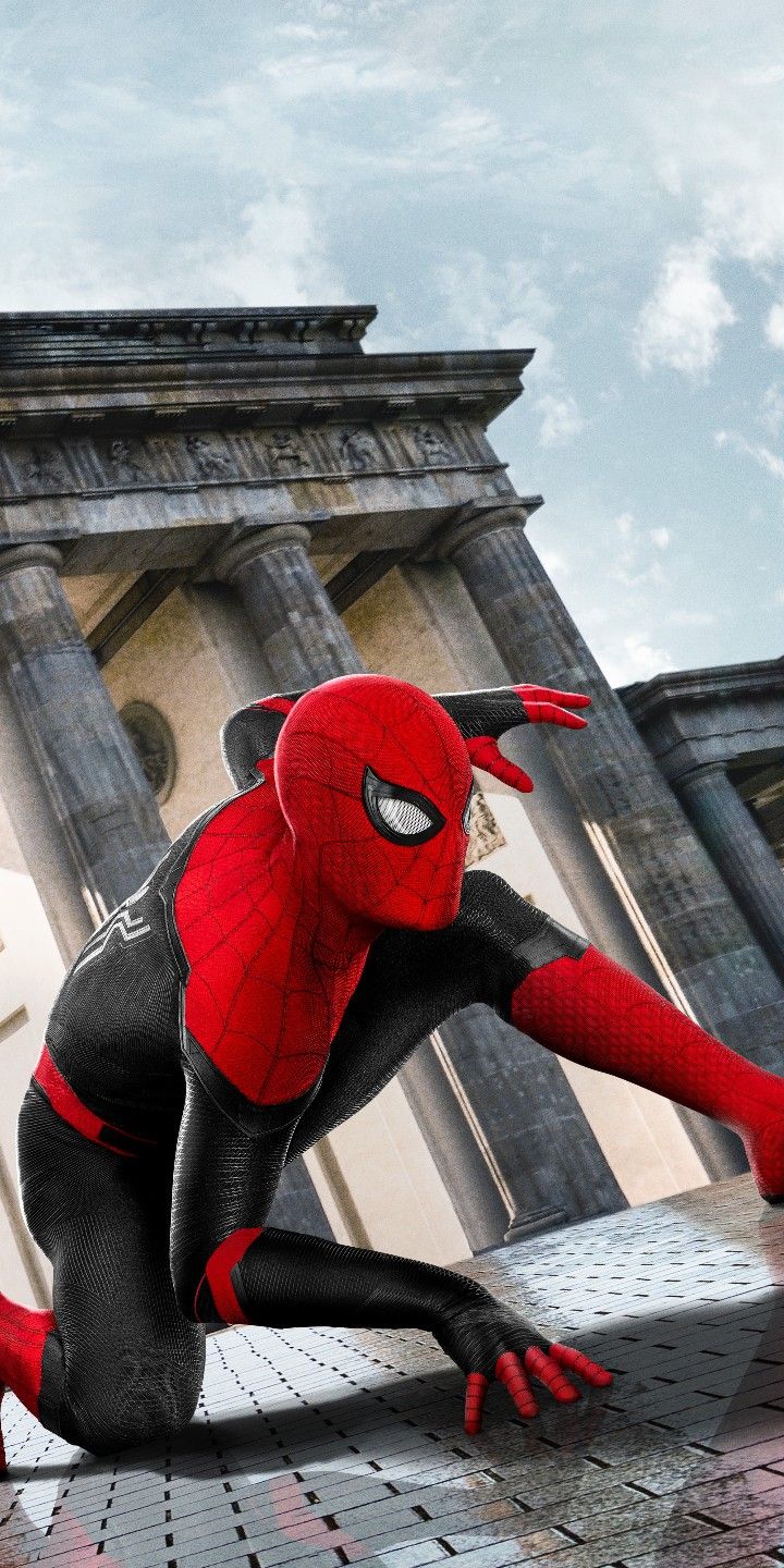 Spider Man Far From Home Cover Art Wallpapers