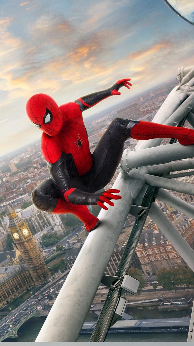 Spider Man Far From Home Cover Art Wallpapers