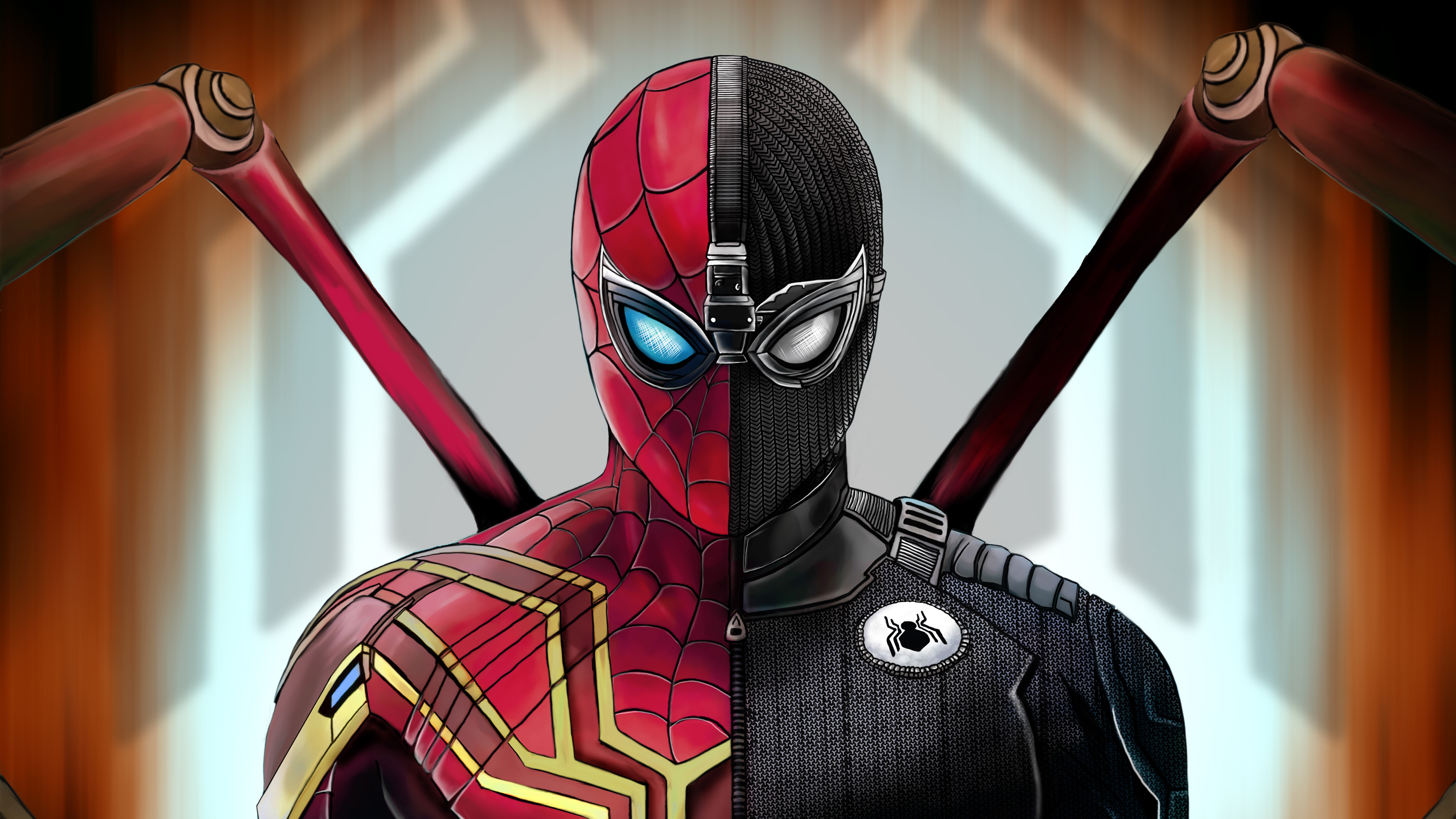 Spider Man Far From Home Cover Art Wallpapers