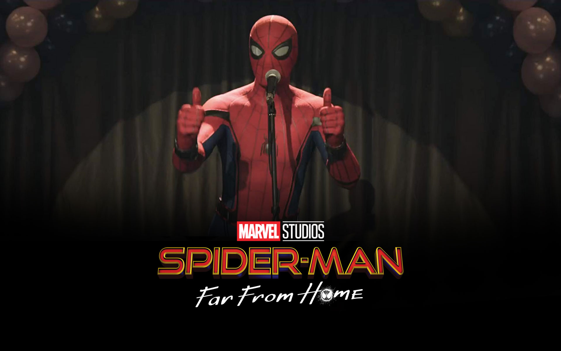 Spider Man Far From Home Cover Art Wallpapers