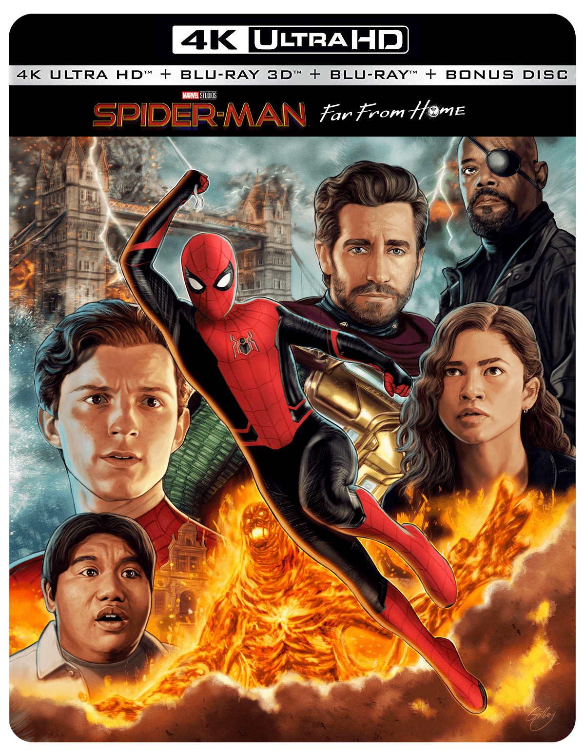 Spider Man Far From Home Cover Art Wallpapers