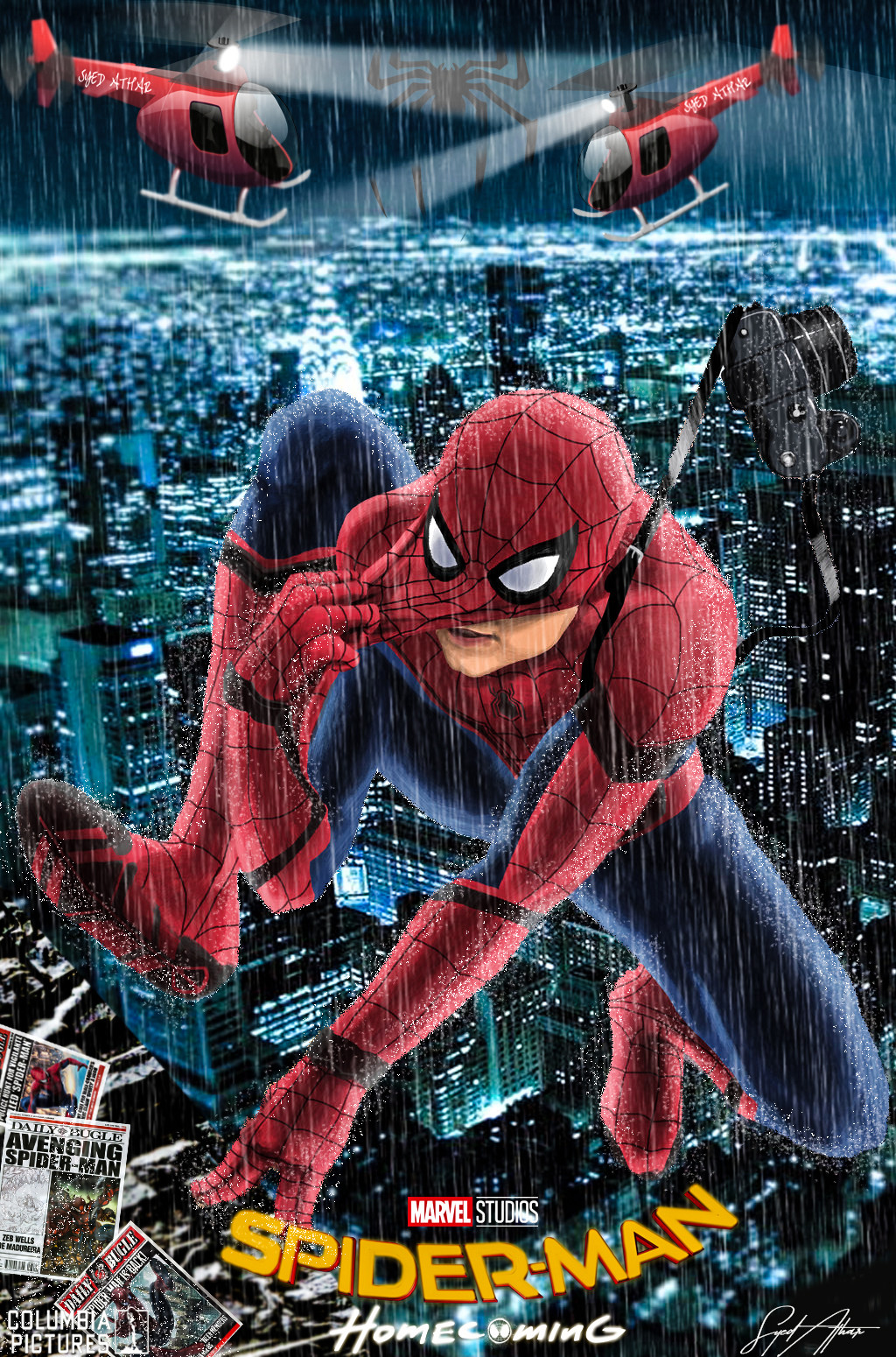 Spider Man Homecoming Art Wallpapers