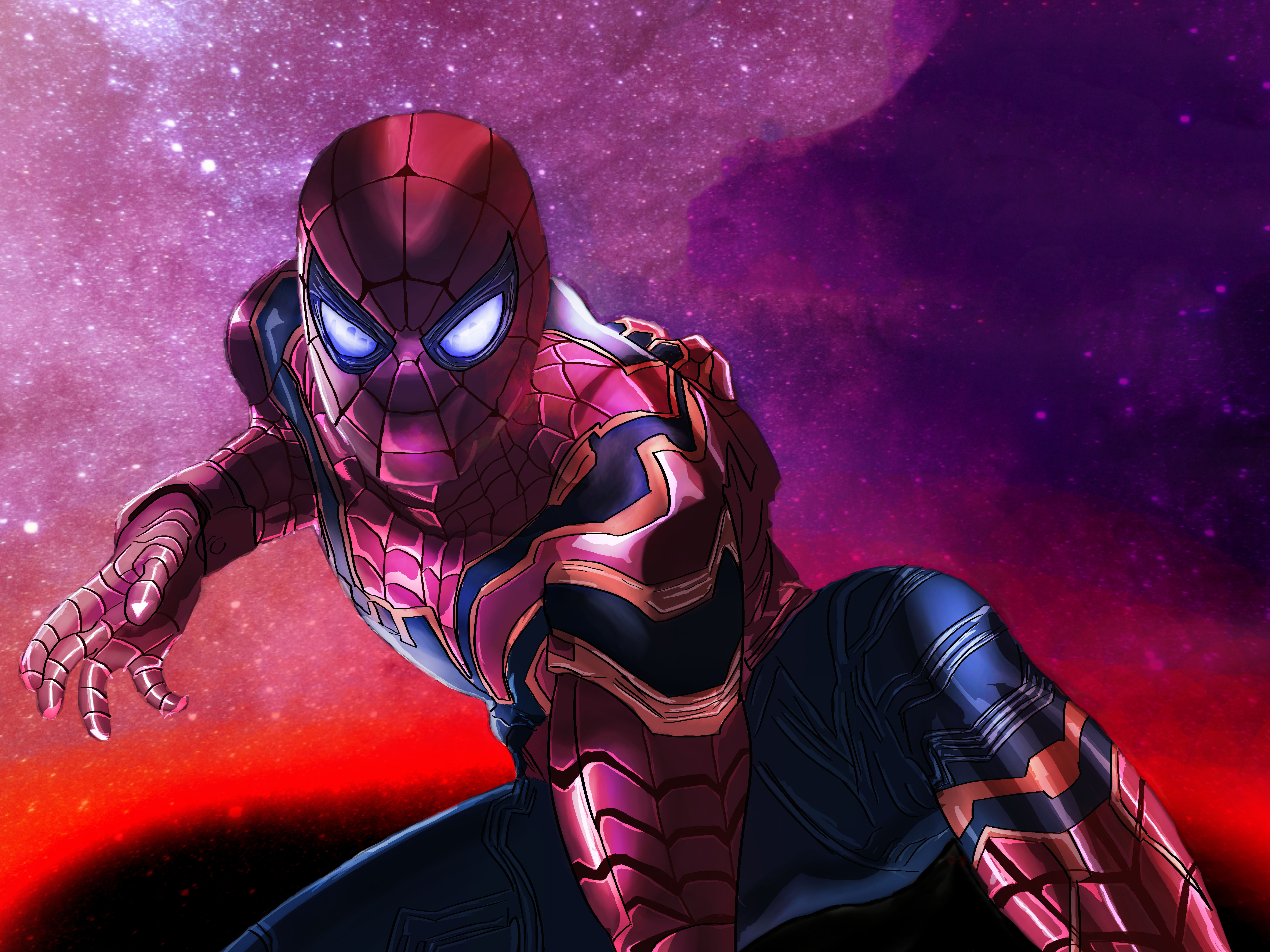 Spider Man In Avengers Infinity War Wallpapers