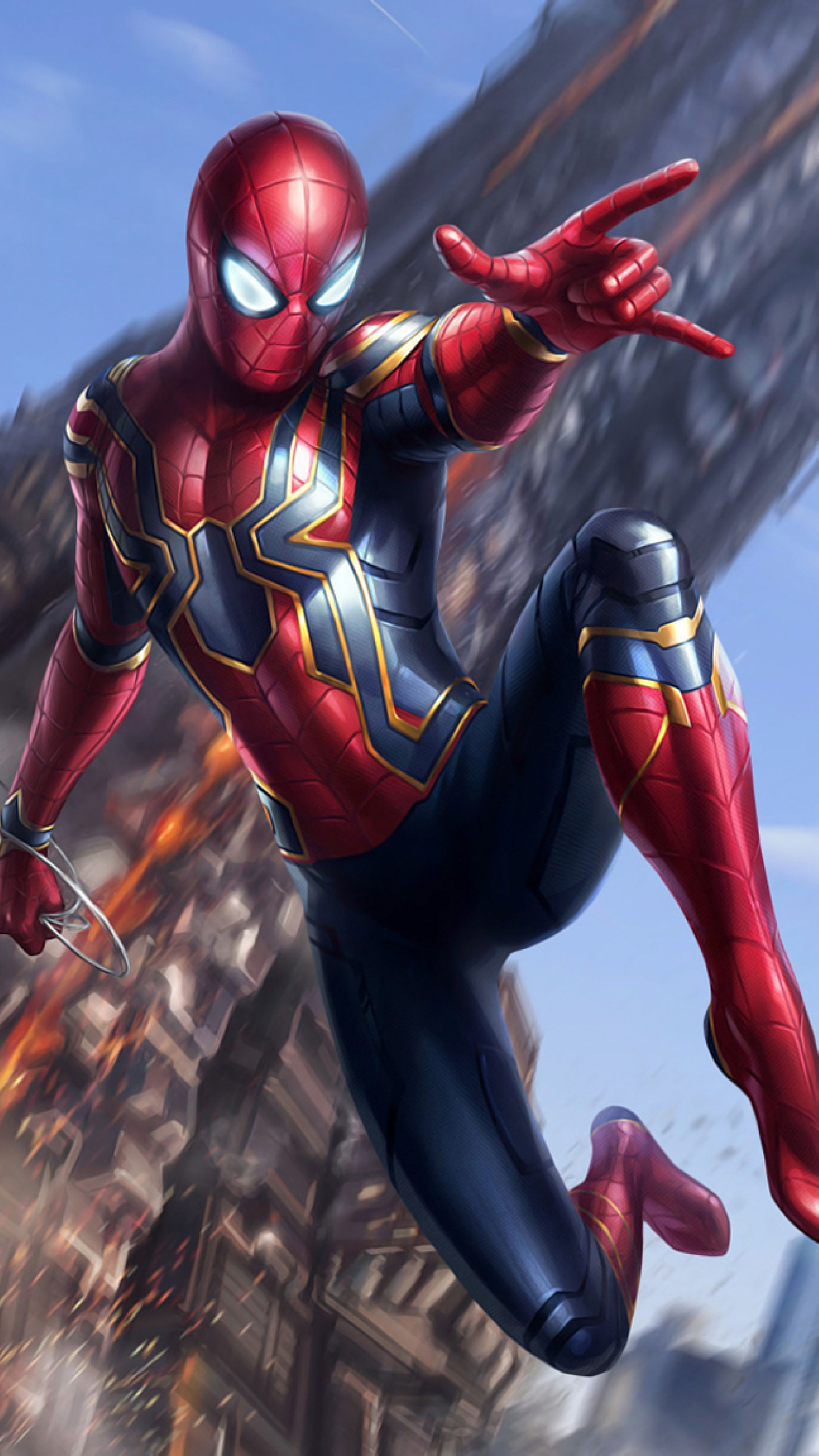 Spider Man In Avengers Infinity War Wallpapers