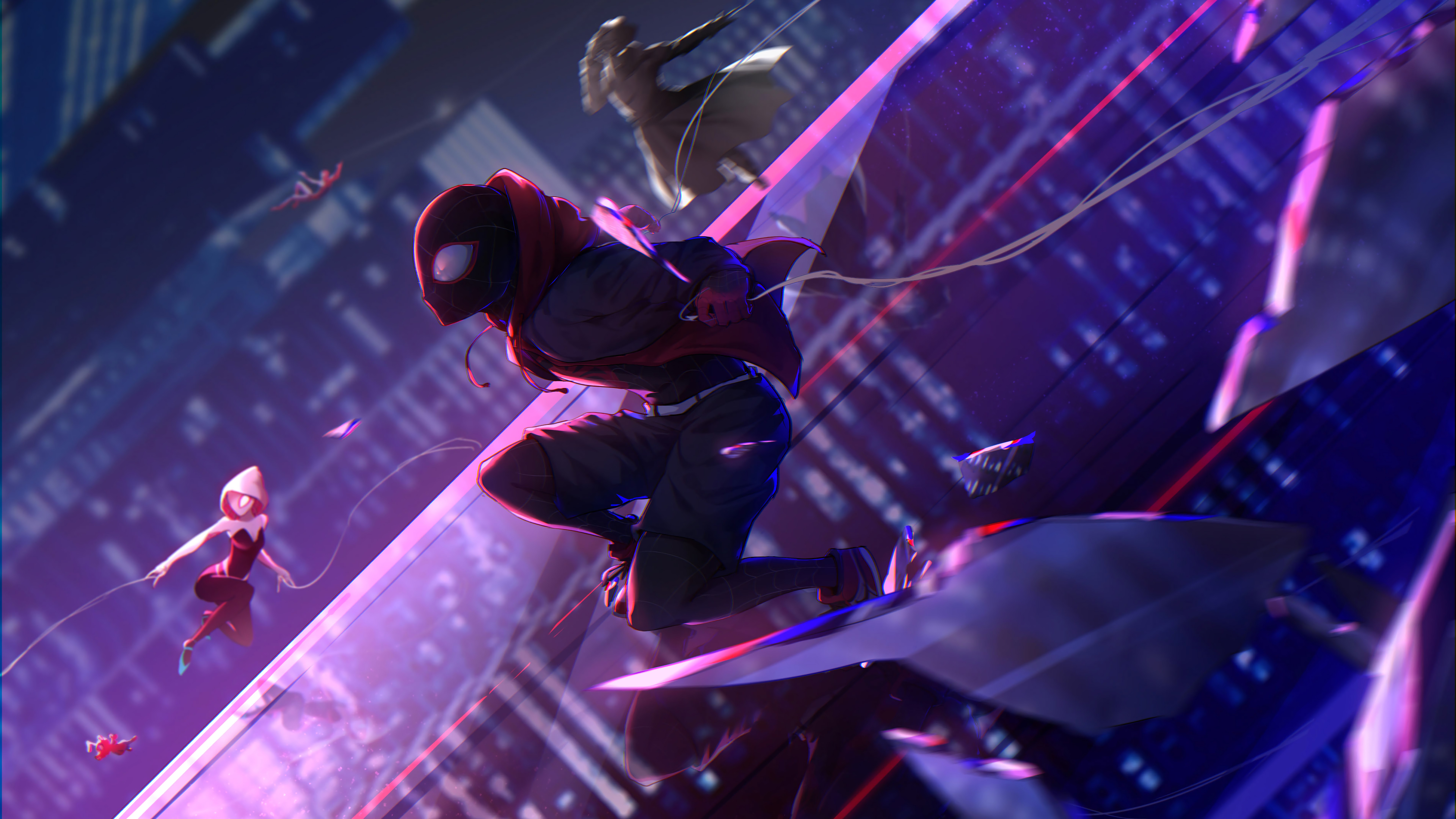 Spider Man Into The Spider Verse Wallpapers