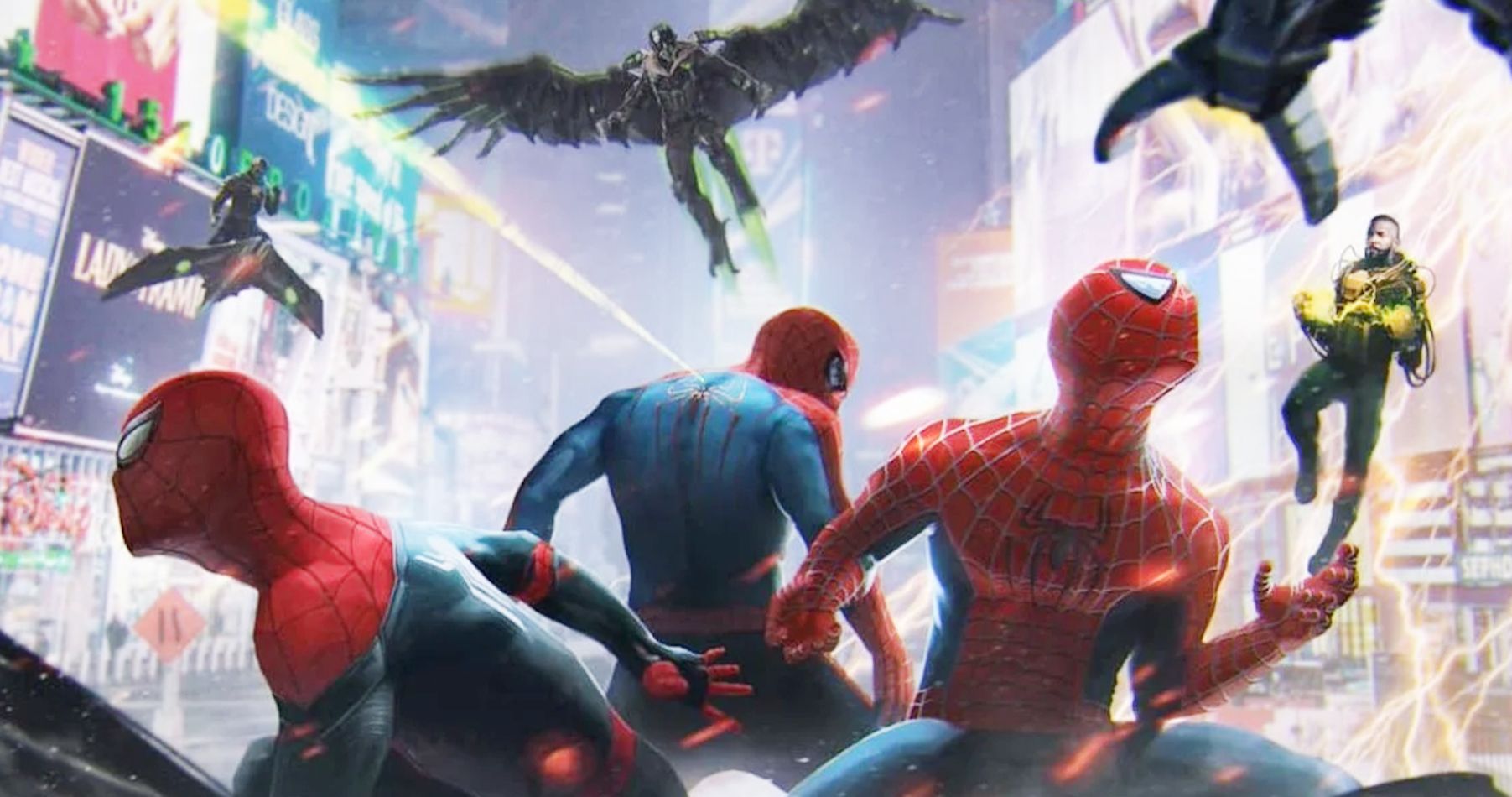 Spider Man No Way Home Multiverse Art Wallpapers