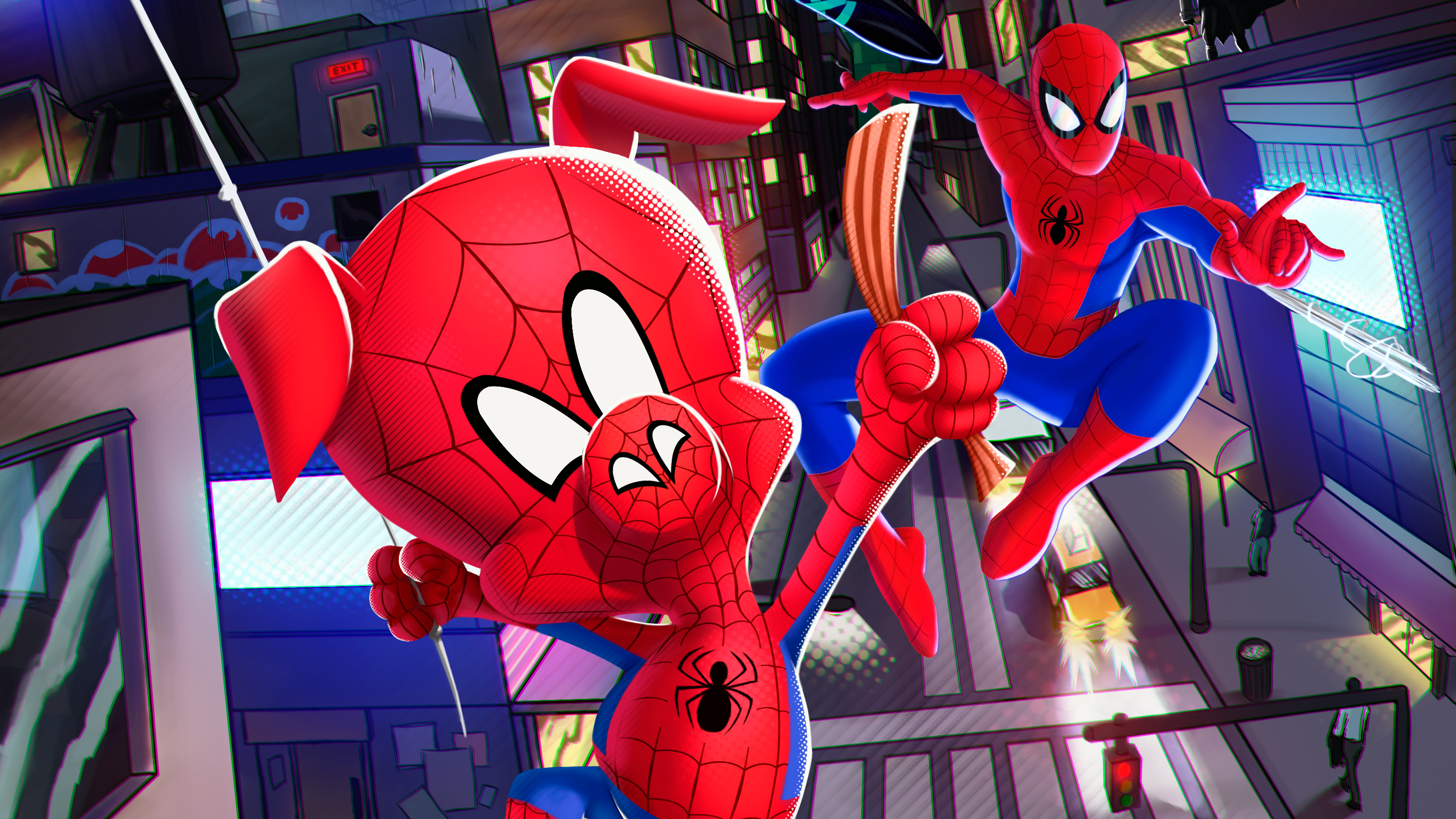 Spider-Ham Into The Spider-Verse Wallpapers