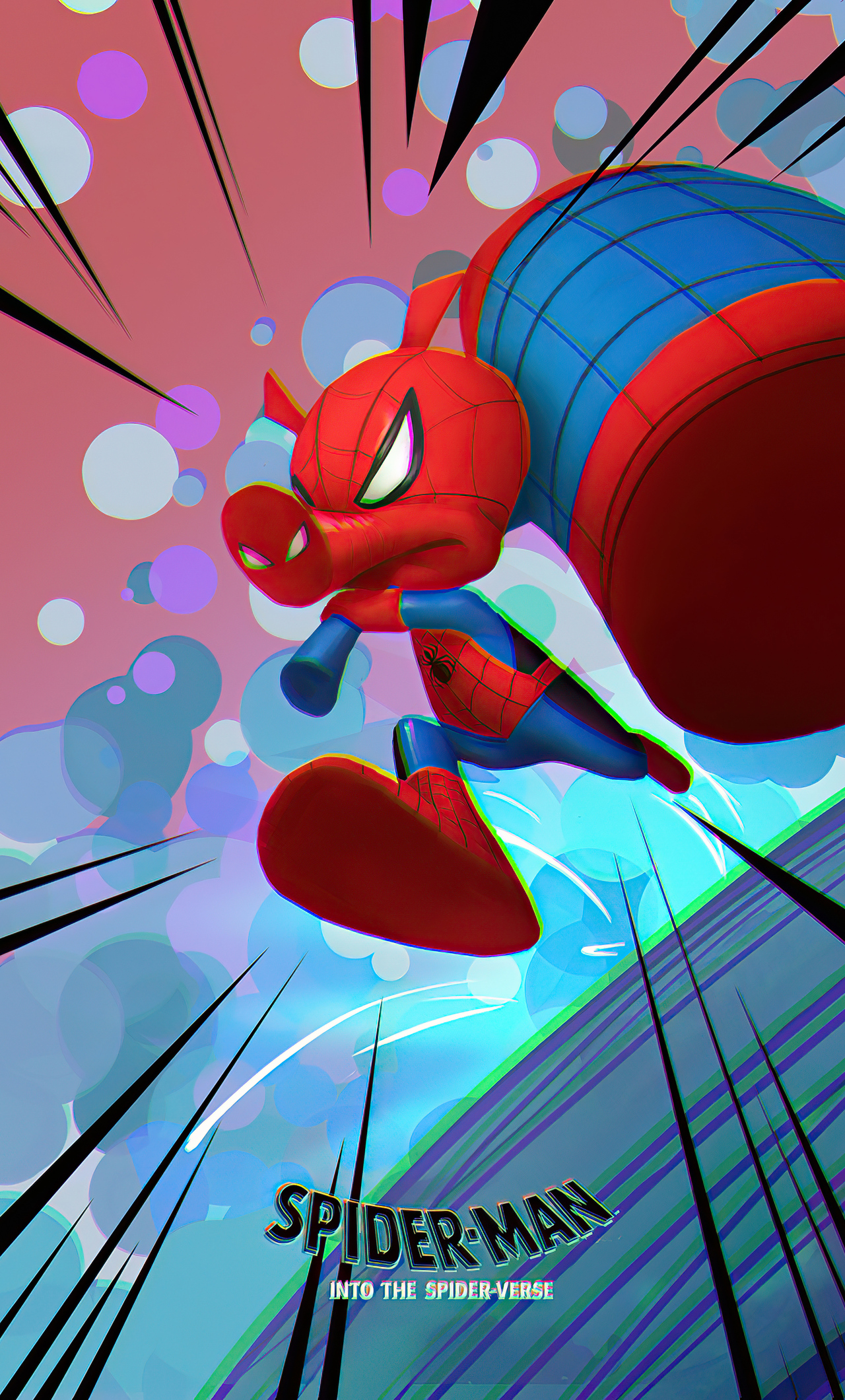 Spider-Ham Into The Spider-Verse Wallpapers