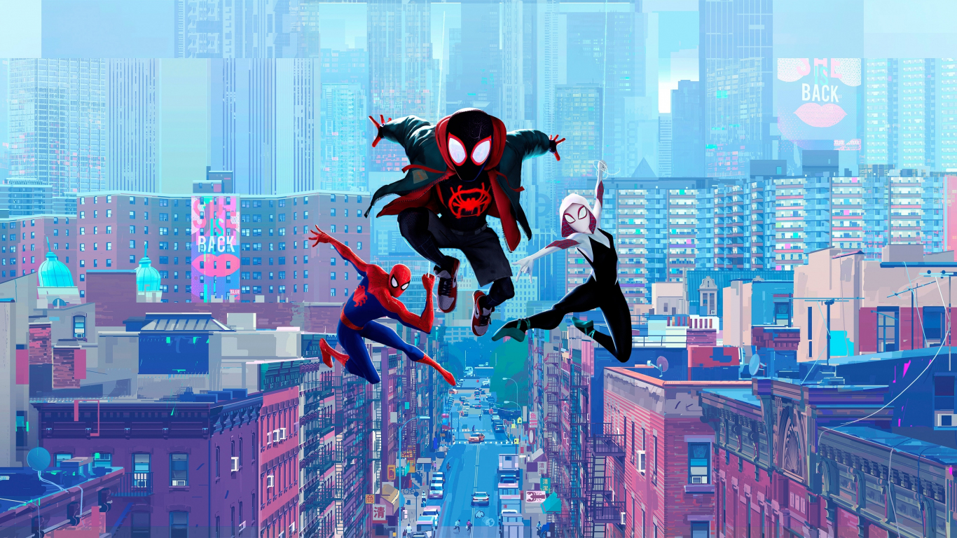 Spider-Man 2 Into The Spider-Verse Art Wallpapers