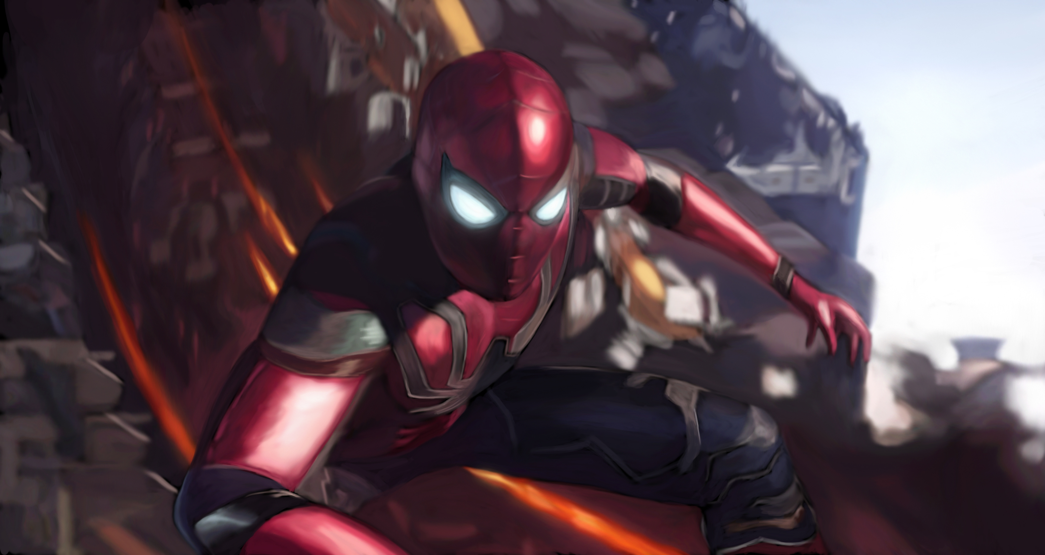 Spiderman In Infinity War Wallpapers