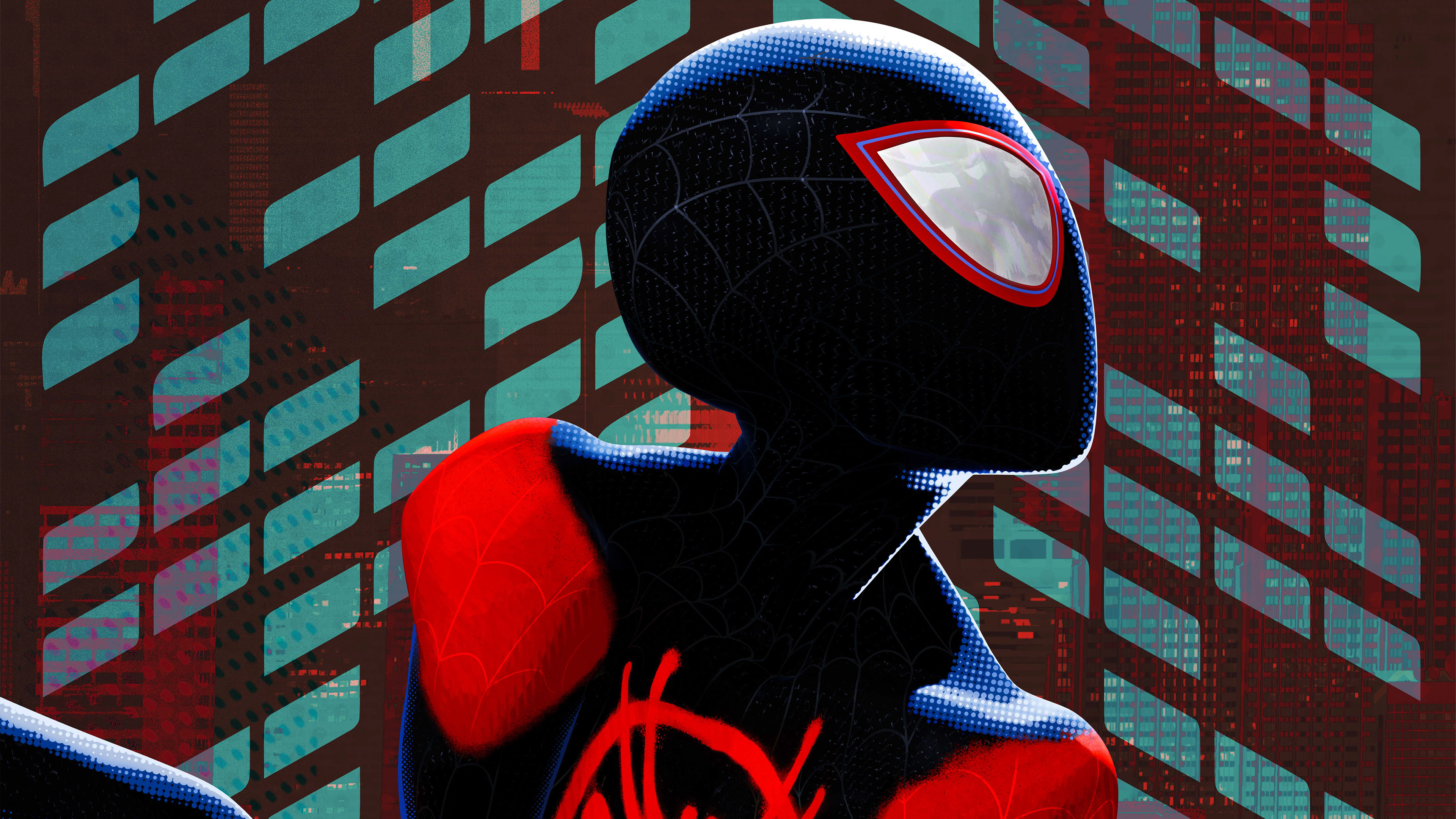 Spiderman Into The Spider Verse Movie Official Poster Wallpapers