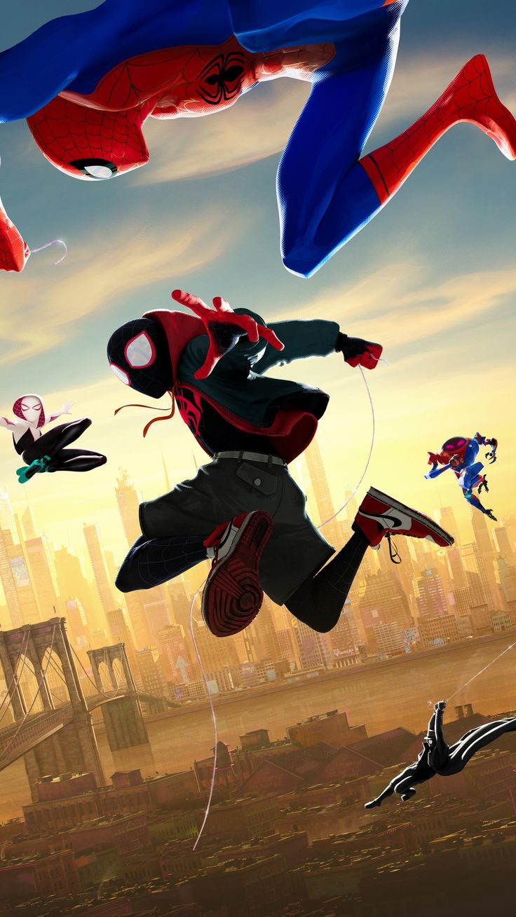 Spider-Man Into The Spider-Verse 2018 Fanart Wallpapers