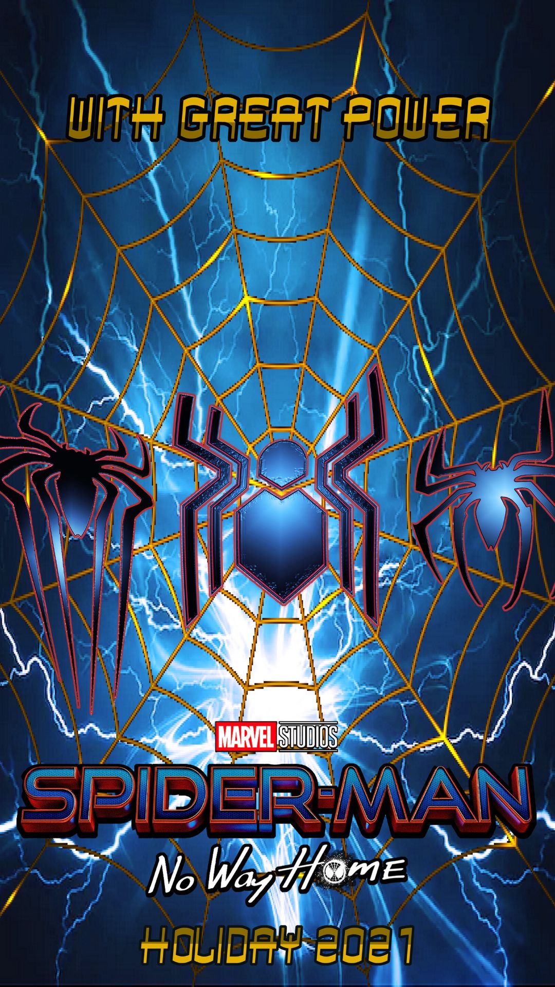 Spider-Man No Way Home Text Poster Wallpapers