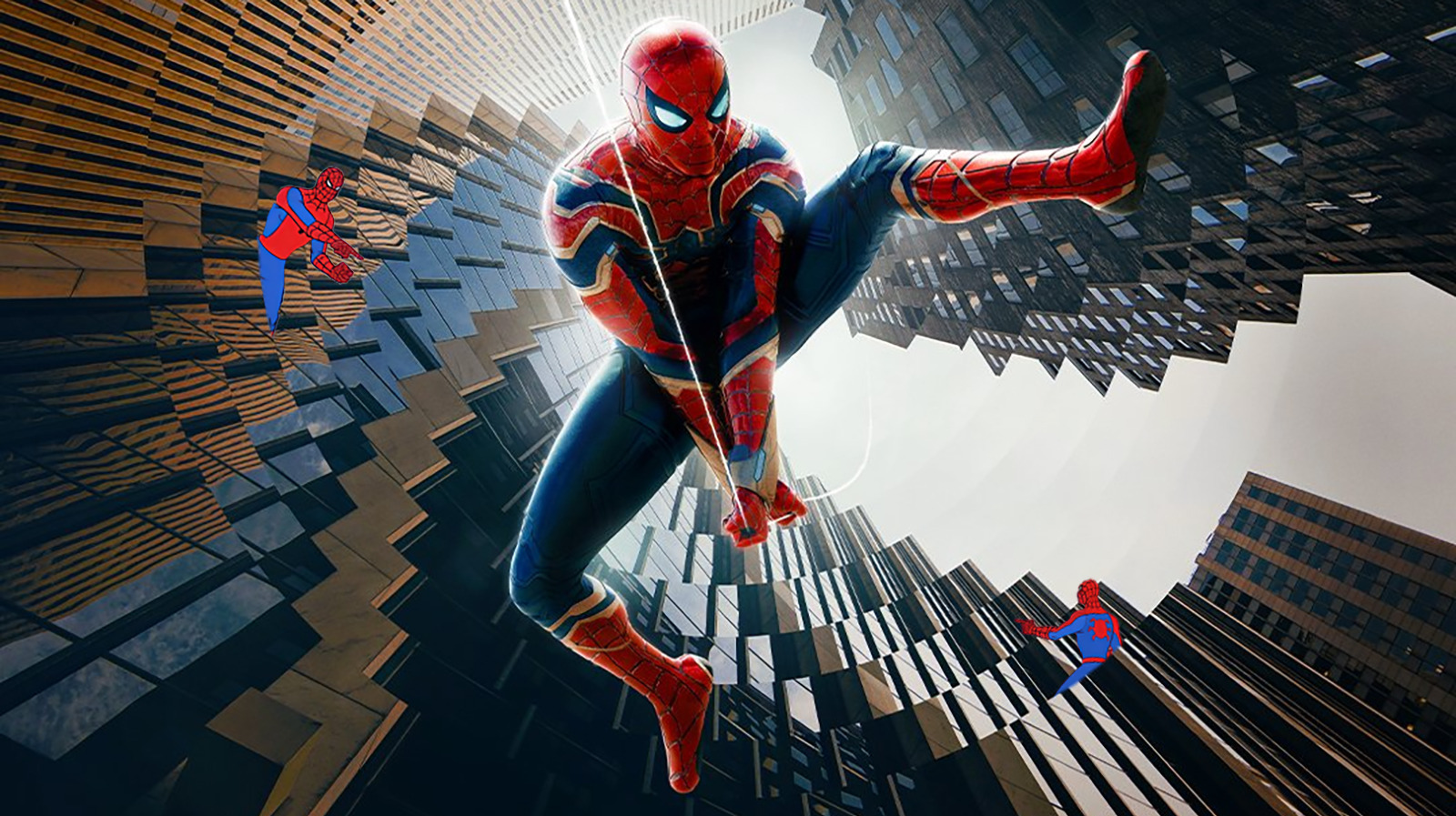 Spiderman No Way Home Walking Away Wallpapers